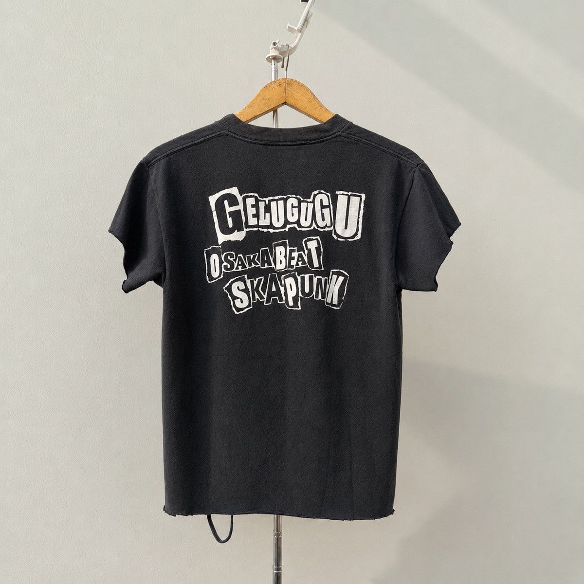 Band Tees Gelugugu "I Love Ska Punk" Osaka Japan - trashed -fadd Size US M / EU 48-50 / 2 - 4 Thumbnail