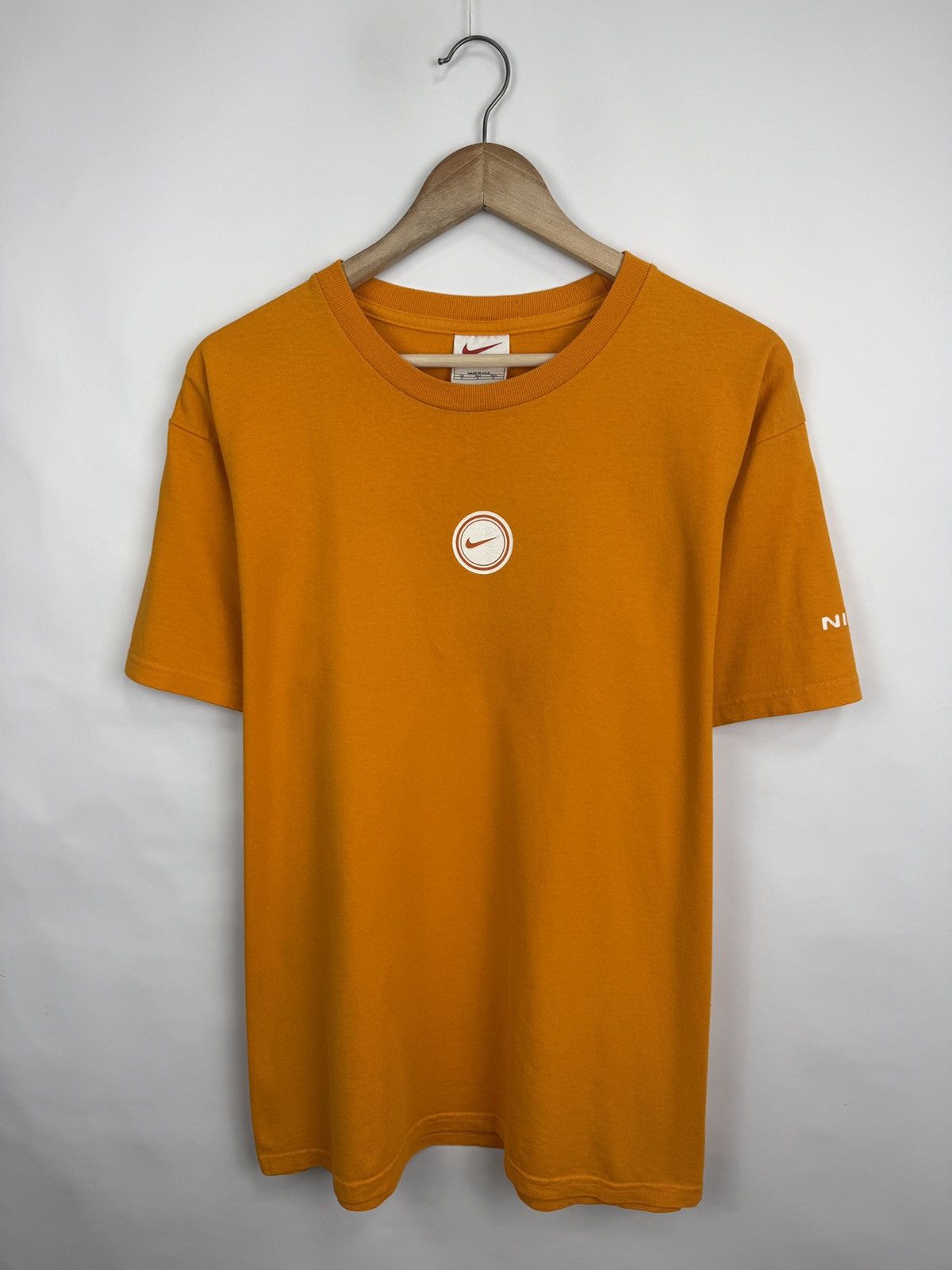 Nike 🇺🇸 Vintage 90s Nike Made in USA T-Shirt Retro Rare Y2K Size US M / EU 48-50 / 2 - 3 Thumbnail