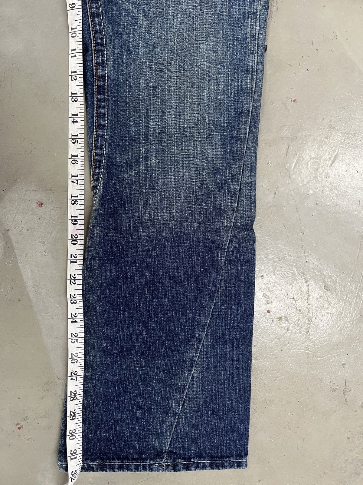 True Religion True Religion Joey Super Flare Embroidered Japanese Motive Size US 33 - 14 Thumbnail
