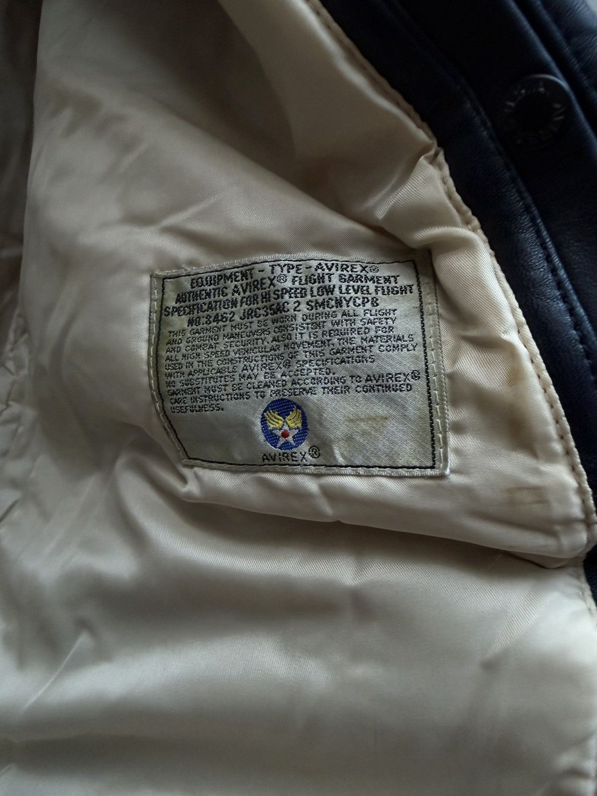 Avirex Vintage Avirex leather bomber Size US L / EU 52-54 / 3 - 6 Thumbnail