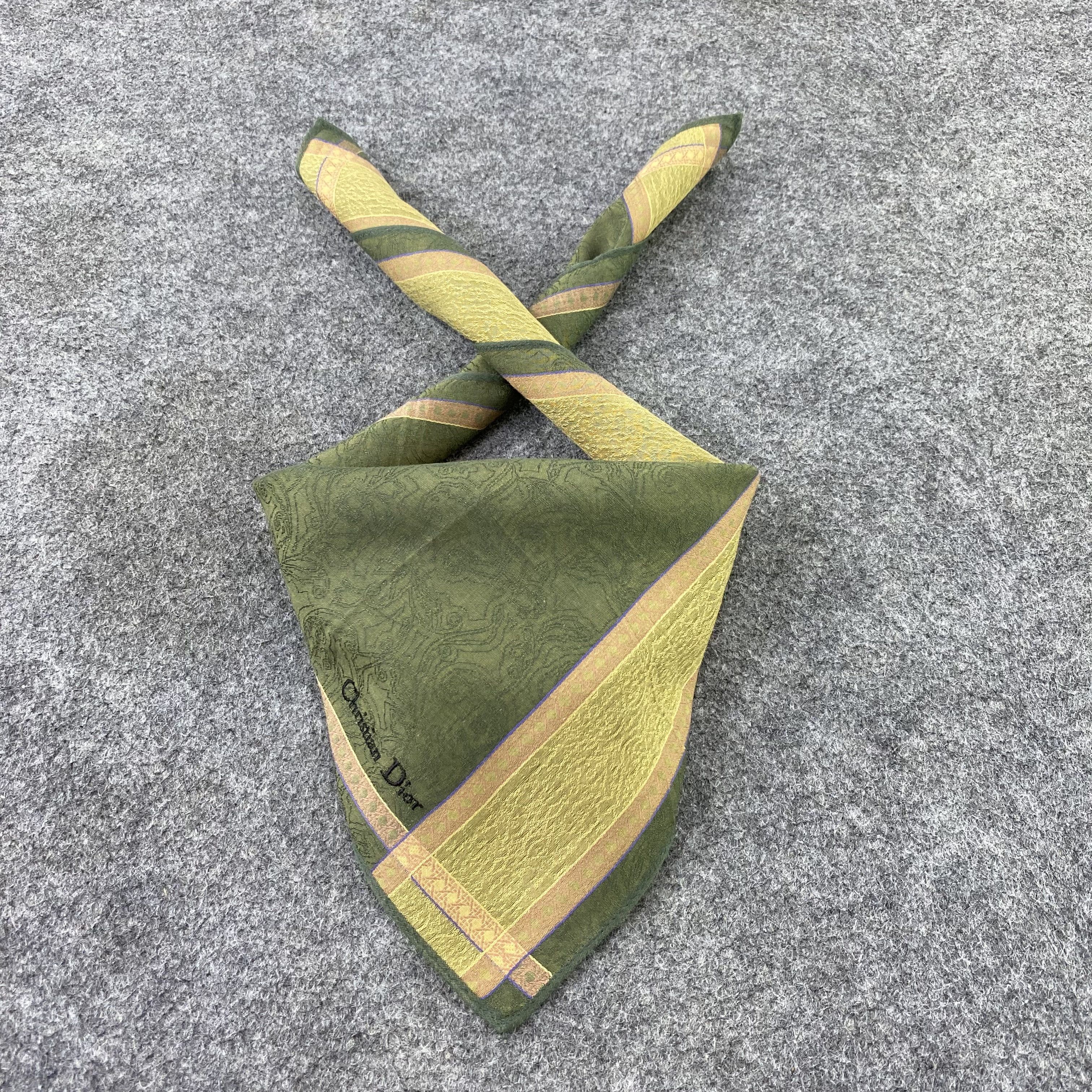 Designer Christian Dior Handkerchief / Bandana / Neckerchief-B828 Size ONE SIZE - 2 Thumbnail