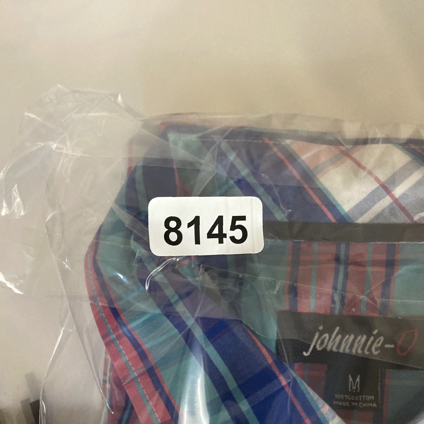 johnnie-O Johnnie-O Shirt Mens Medium Plaid Button-Up Size US M / EU 48-50 / 2 - 7 Thumbnail
