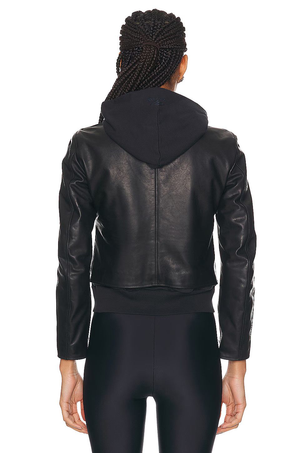 Balenciaga o1bcso1str0426 Patched Racer Jacket in Black Size M / US 6-8 / IT 42-44 - 3 Thumbnail