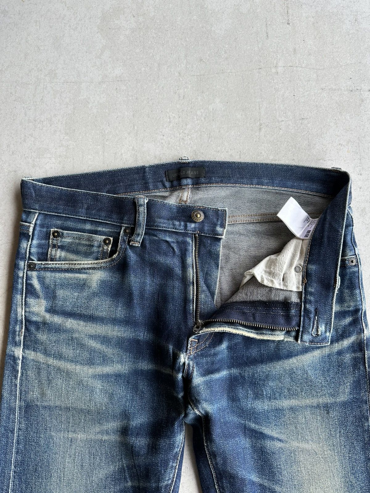 Kaihara Denim REDLINE ✨ Vintage UNIQLO JAPAN Jeans Kaihara Denim Pants Size US 32 / EU 48 - 10 Thumbnail