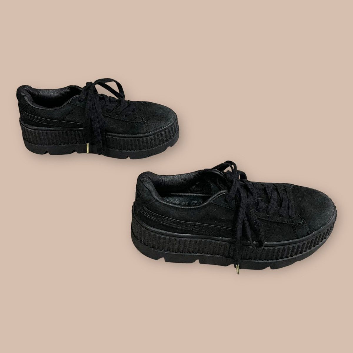 Fenty × Puma PUMA Rihanna x Fenty Cleated Creeper 'Black' Size US 6 / EU 39 - 6 Thumbnail