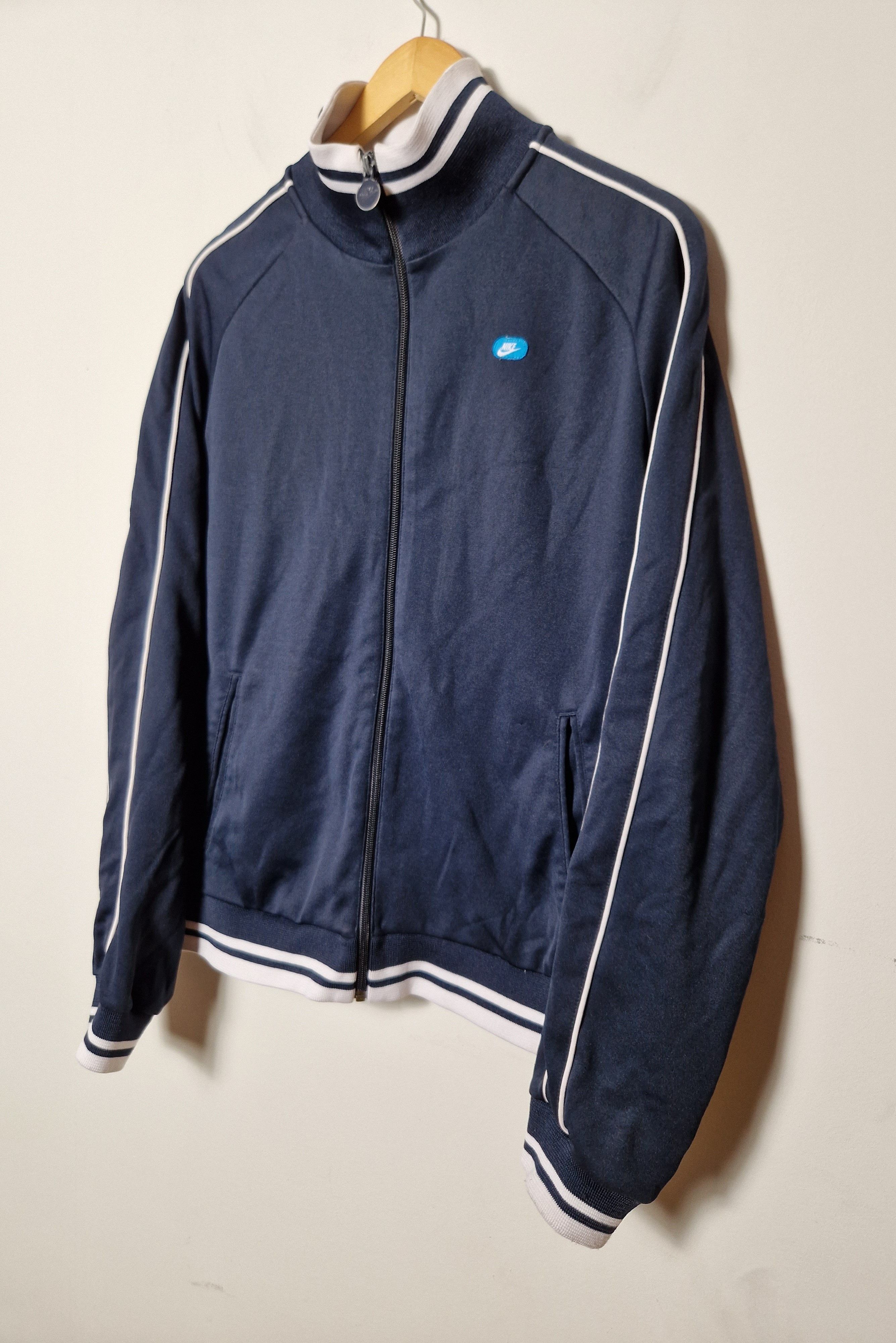 Nike Nike early 2000s y2k track zip sweatshirt Size US L / EU 52-54 / 3 - 2 Thumbnail
