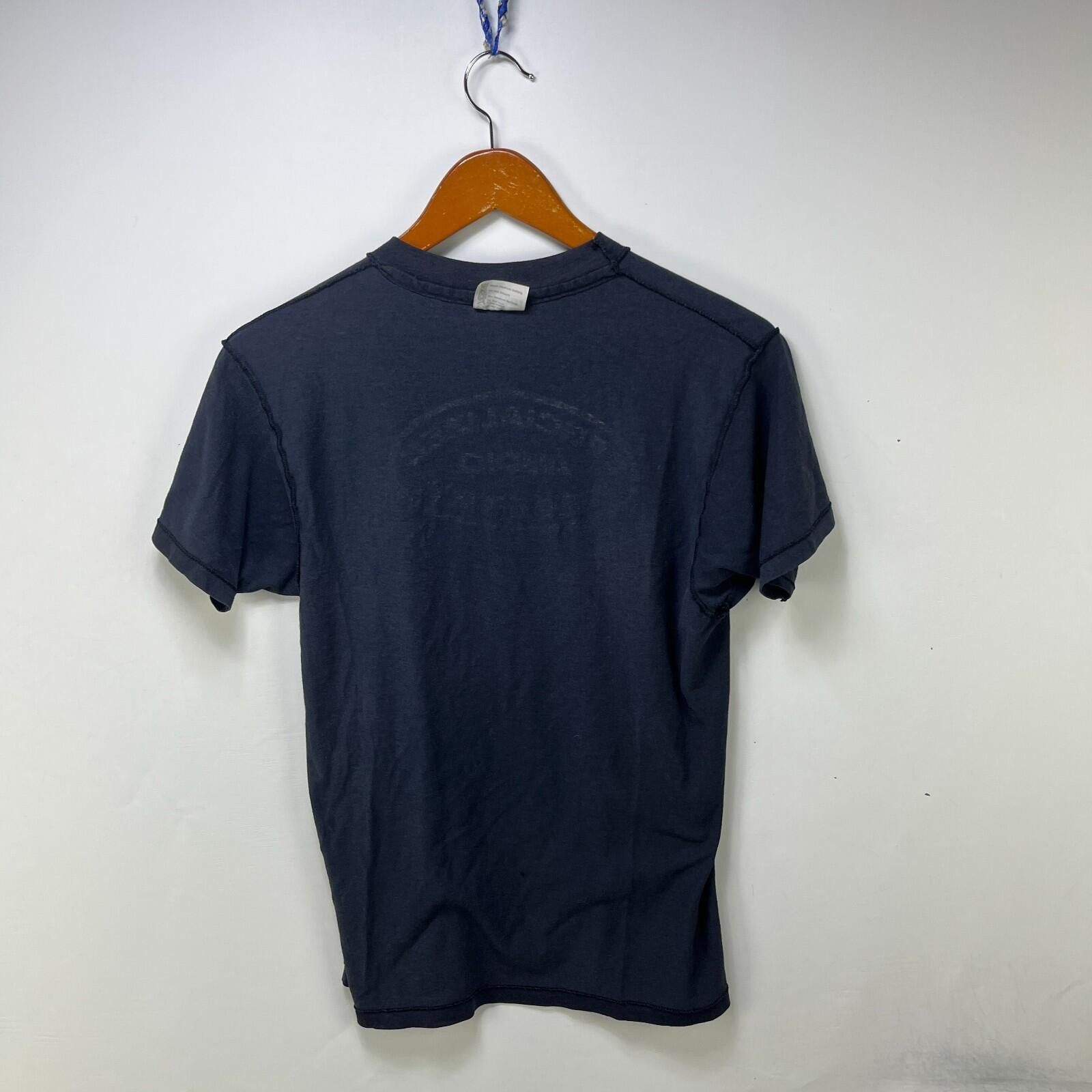 Hanes Vintage 80s Hanes Faded Inside Out Shirt Large Blank Stitch Size US L / EU 52-54 / 3 - 6 Thumbnail