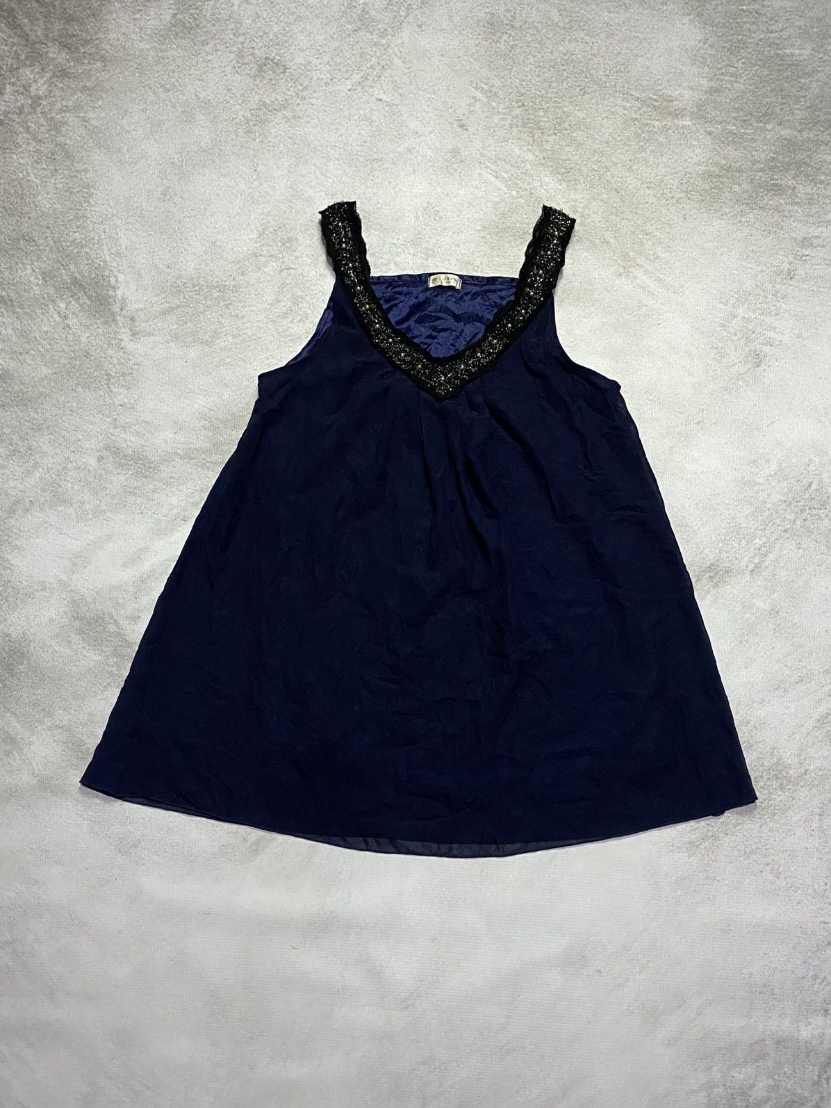Japanese Brand Axes Femme Mini Dress Size M / US 6-8 / IT 42-44 - 2 Thumbnail