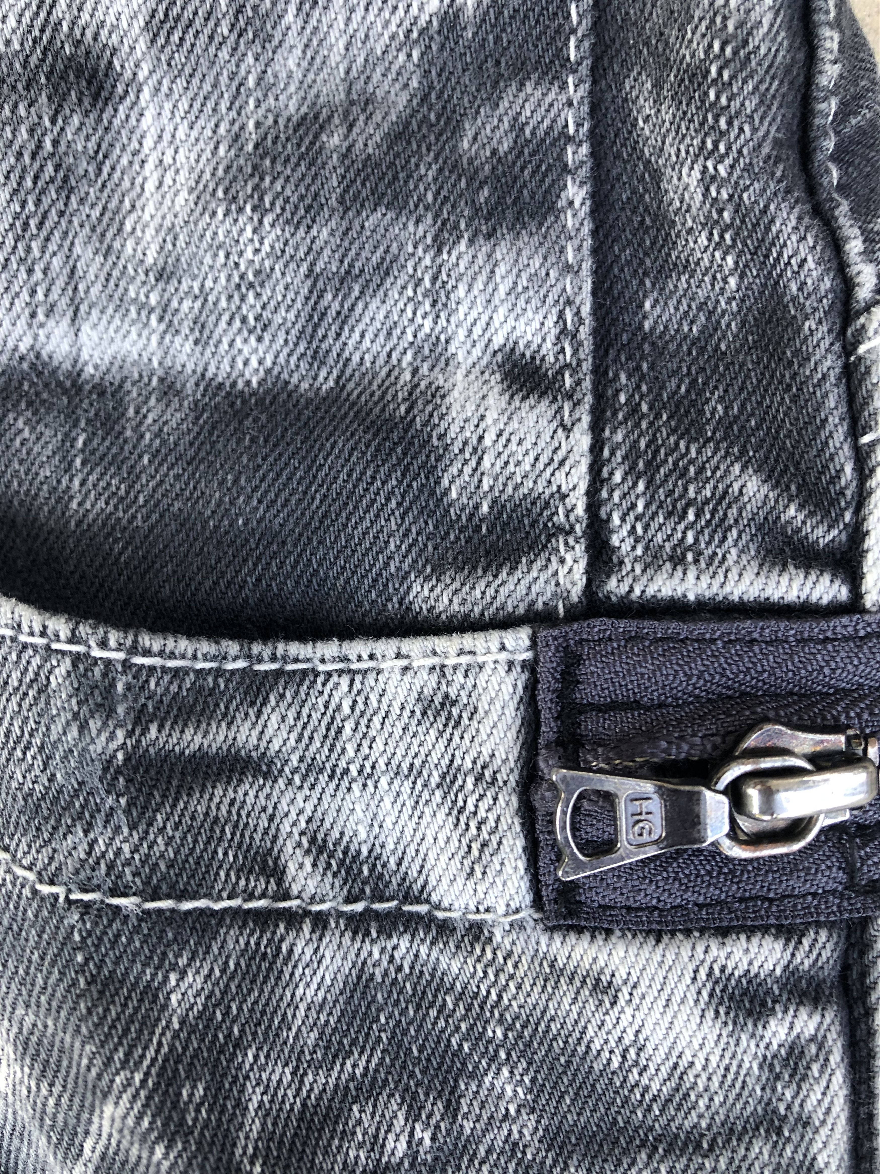 Hysteric Glamour Hysteric Glamour 00s Zip Pocket Washed Pants Black Grey Size US 30 / EU 46 - 4 Thumbnail