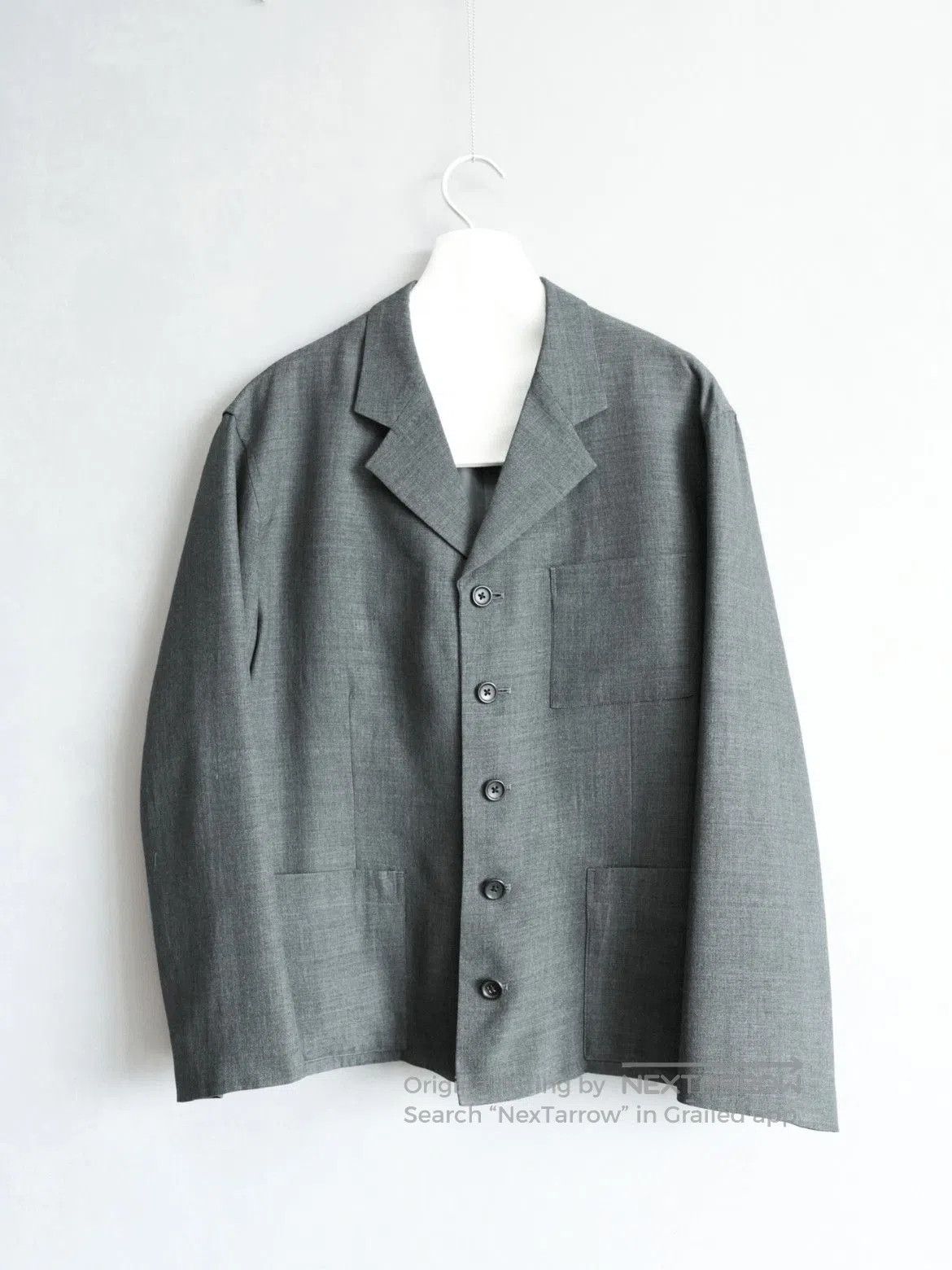 Yohji Yamamoto Yohji Yamamoto Pour Homme 93SS 5B Light Jacket. Size US M / EU 48-50 / 2 - 1 Thumbnail