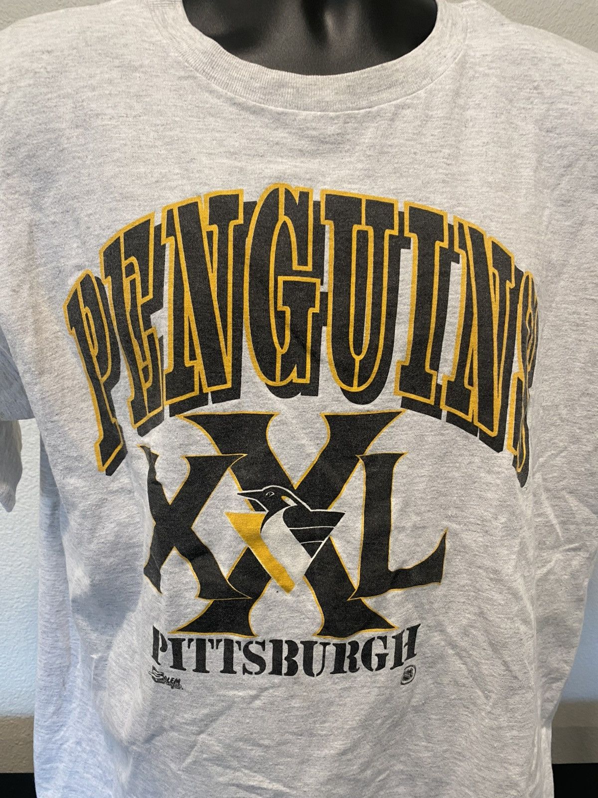 Salem Sportswear × Vintage Pittsburgh penguins Salem sportswear shirt vintage 90s Size US XL / EU 56 / 4 - 3 Thumbnail