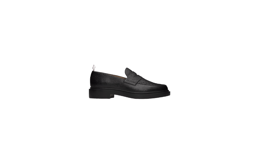 Thom Browne o1s22i1n0924 Mocassini Pelle Marmellata Loafers in Black Size US 6 / IT 36 - 1 Thumbnail