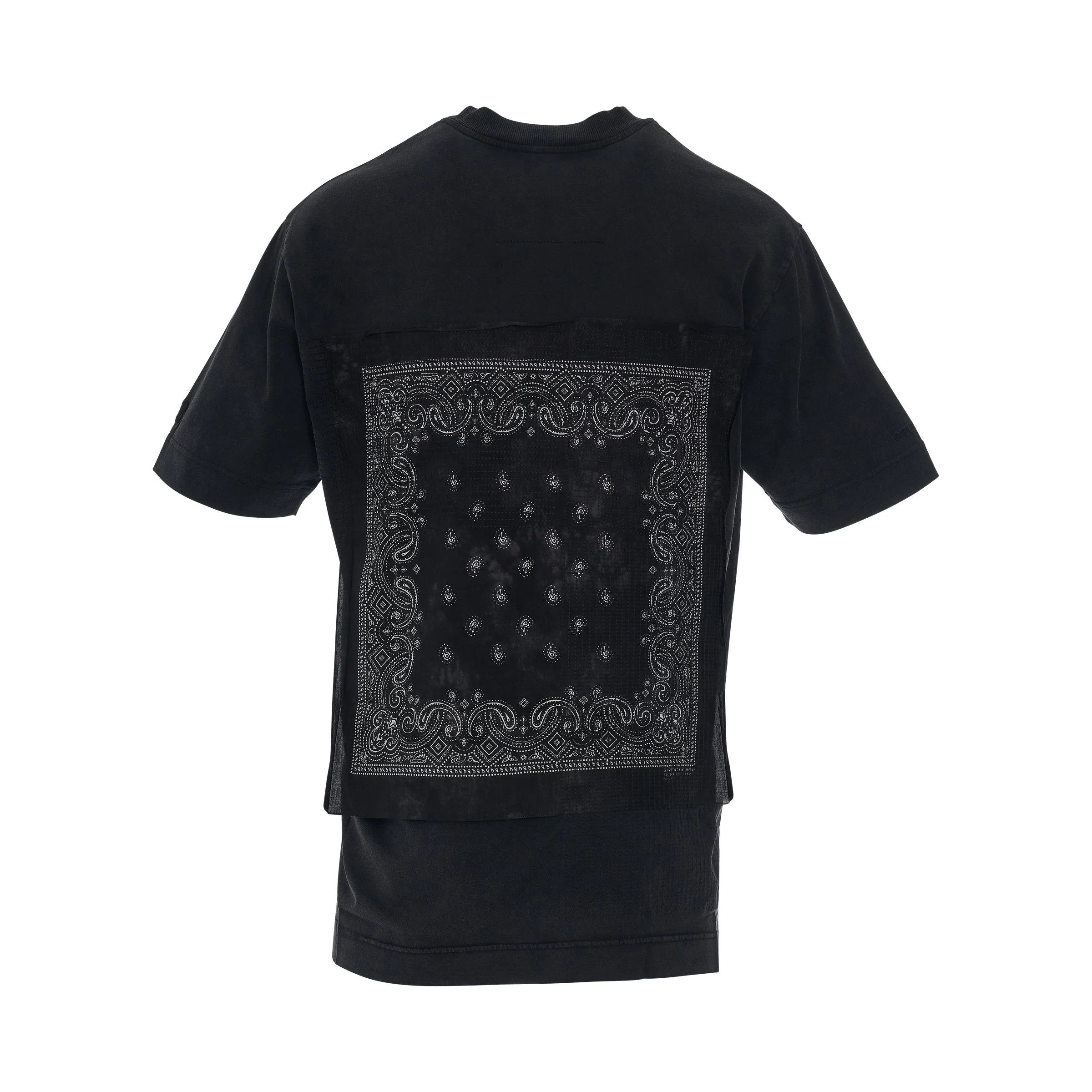 Givenchy o1mris0824 Washed T-Shirt in Black Size US M / EU 48-50 / 2 - 4 Thumbnail