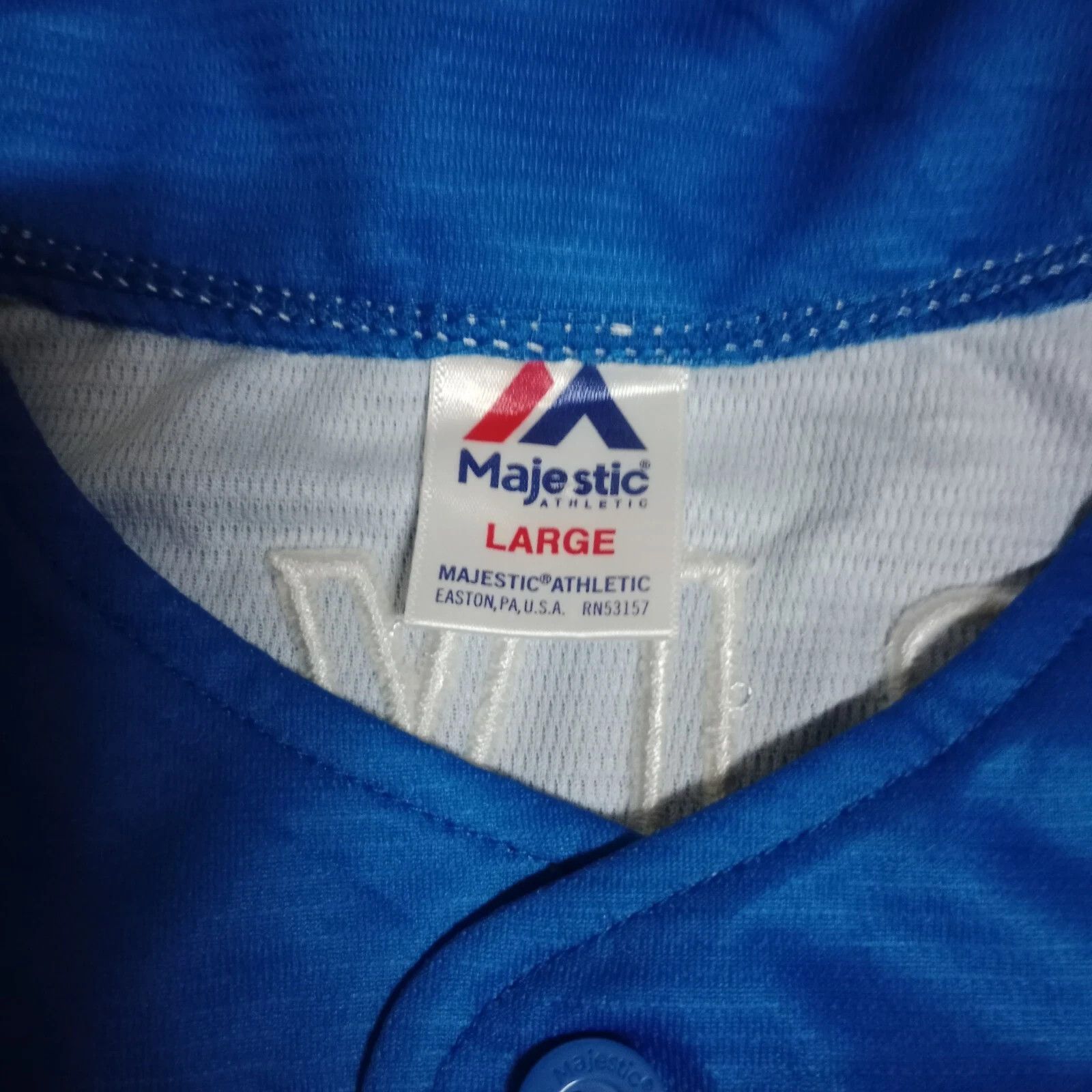 Majestic Saitama Seibu Lions Takumi Kuriyama NPB Baseball Jersey MLB Size US L / EU 52-54 / 3 - 4 Thumbnail