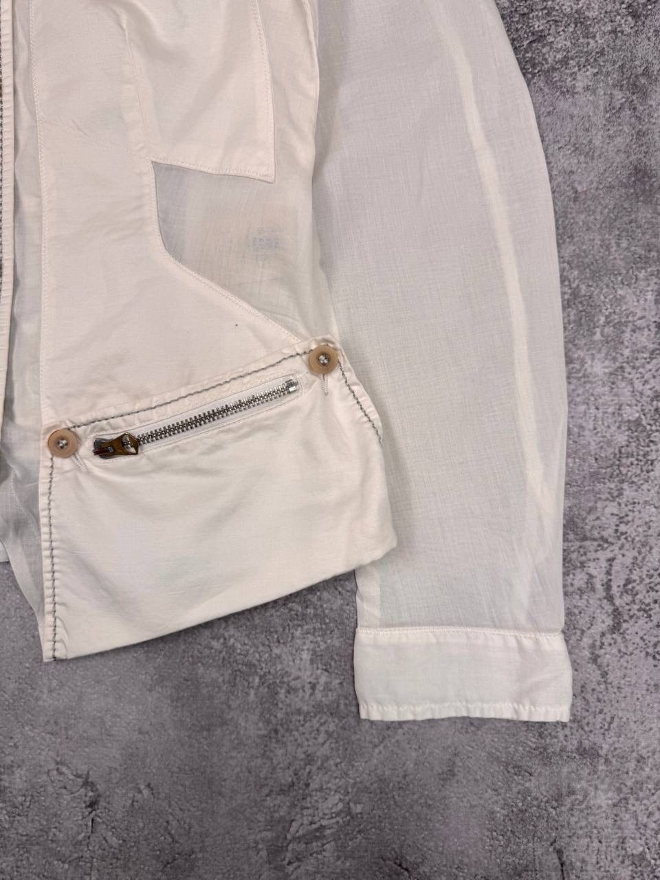 Marithe + Francois Girbaud Marithé François Girbaud Women's White Jacket Size S Size S / US 4 / IT 40 - 2 Thumbnail