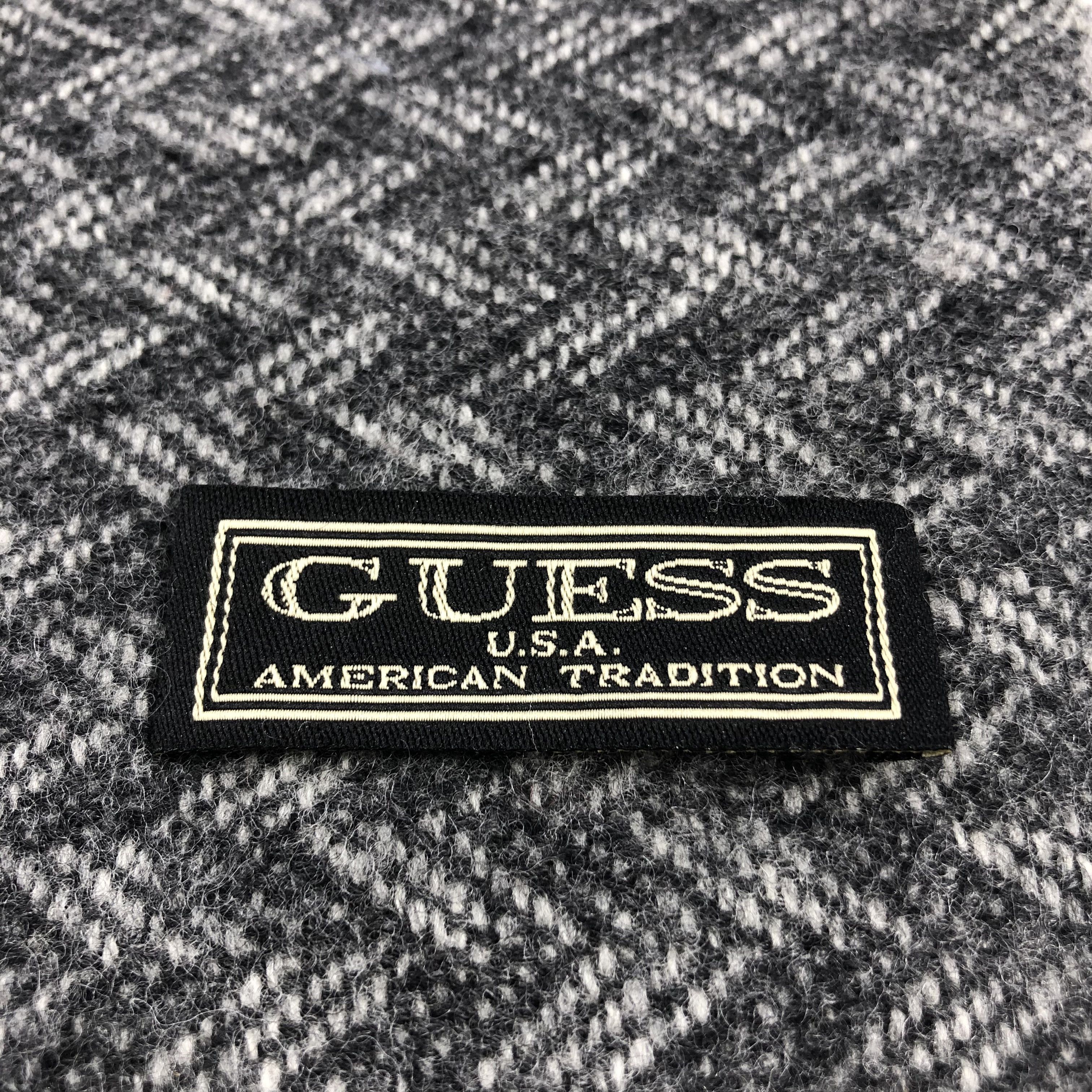 Guess Guess Wool Scarf Muffler V1020 Size ONE SIZE - 4 Thumbnail