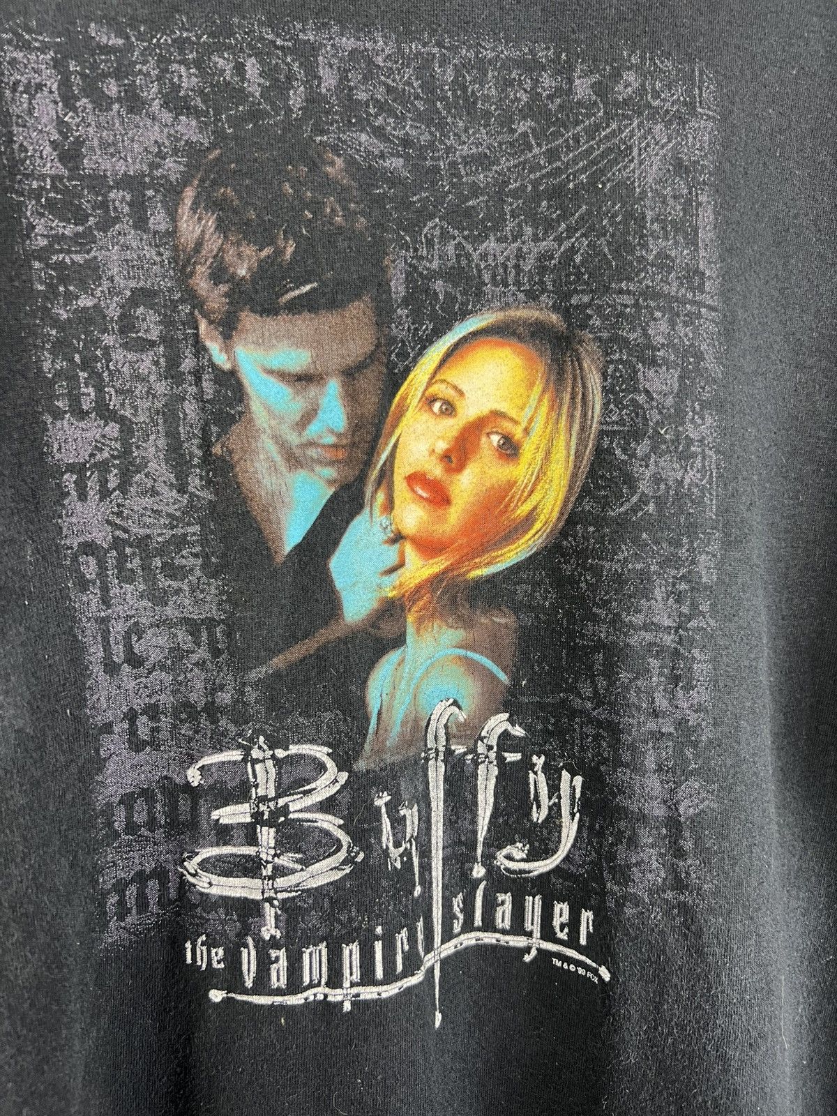 Band Tees Vintage 1999 Buffy The Vampire Slayer T-Shirt TV Fox Size L Size US L / EU 52-54 / 3 - 6 Thumbnail