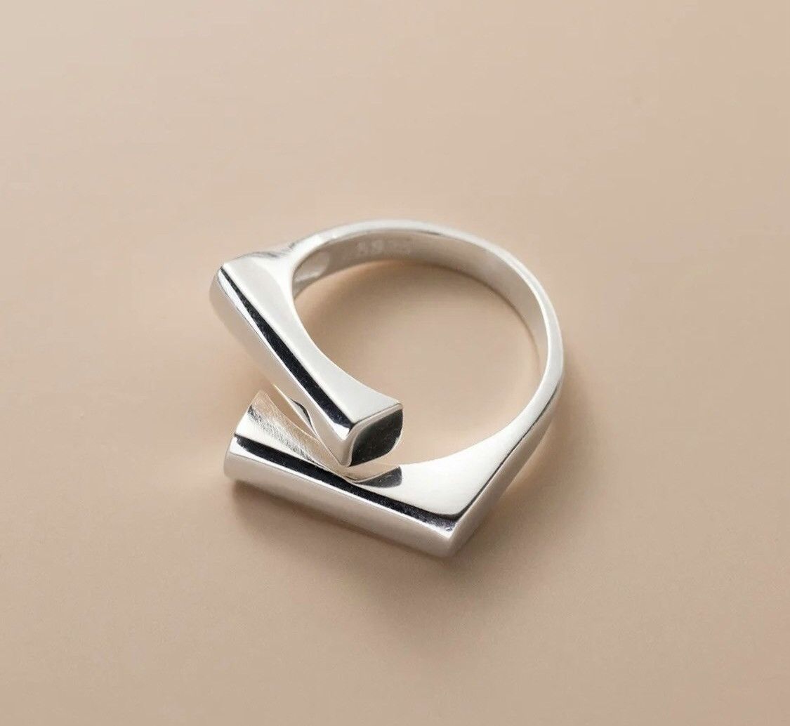 Jewelry Unique Minimalist Adjustable Ring Size ONE SIZE - 3 Thumbnail