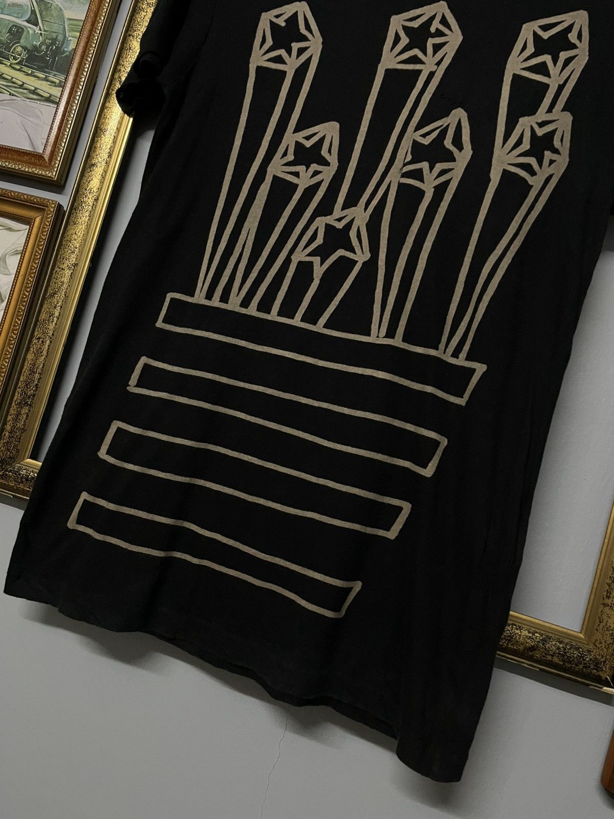 Bernhard Willhelm Vintage Designer Bernhard Willhelm Star Fall Symbolic Tshirt Size US M / EU 48-50 / 2 - 3 Thumbnail