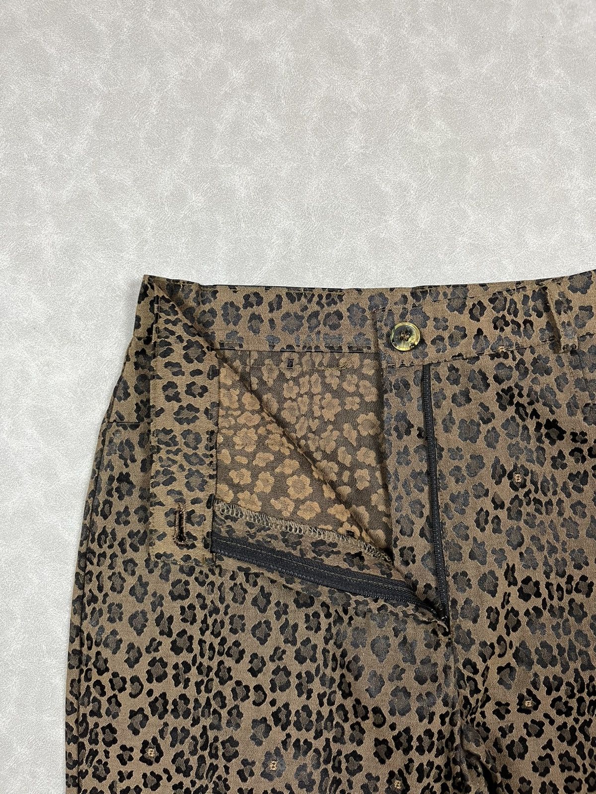 Fendi Vtg Fendi leopard pants Size US 28 / EU 44 - 6 Thumbnail
