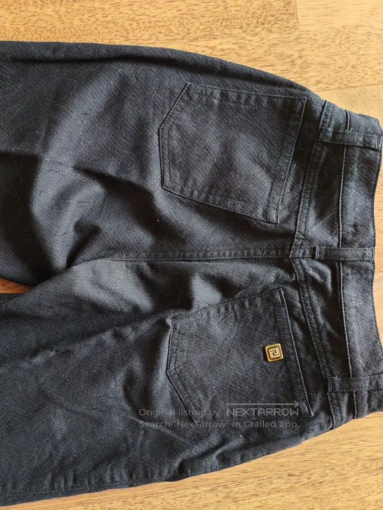 Versace Versace Dark flower jeans Size US 28 / EU 44 - 4 Thumbnail
