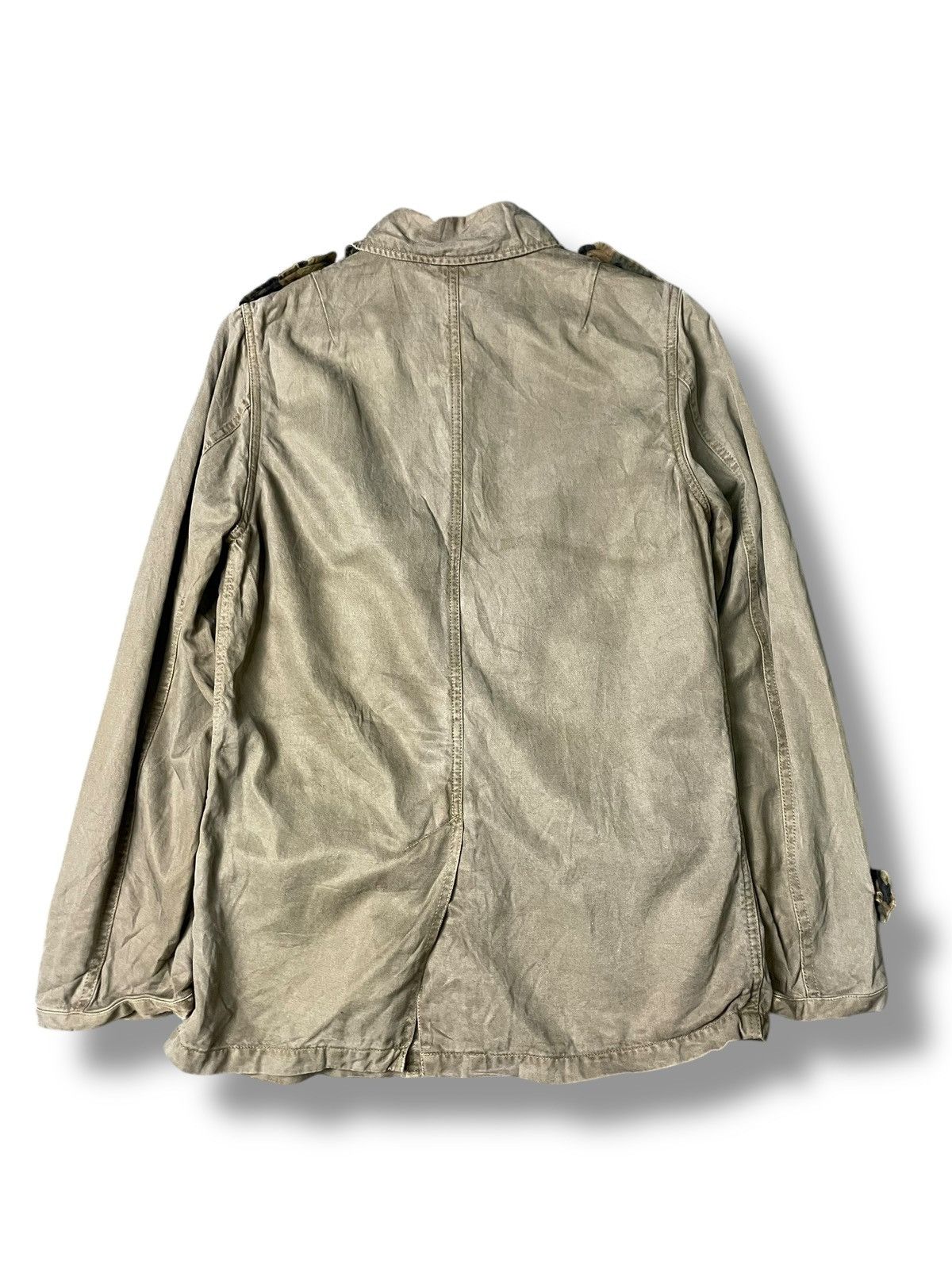 Vintage Joy Spread Brand Hidden Button Military Jacket (107) Size US XXS / EU 40 - 5 Thumbnail