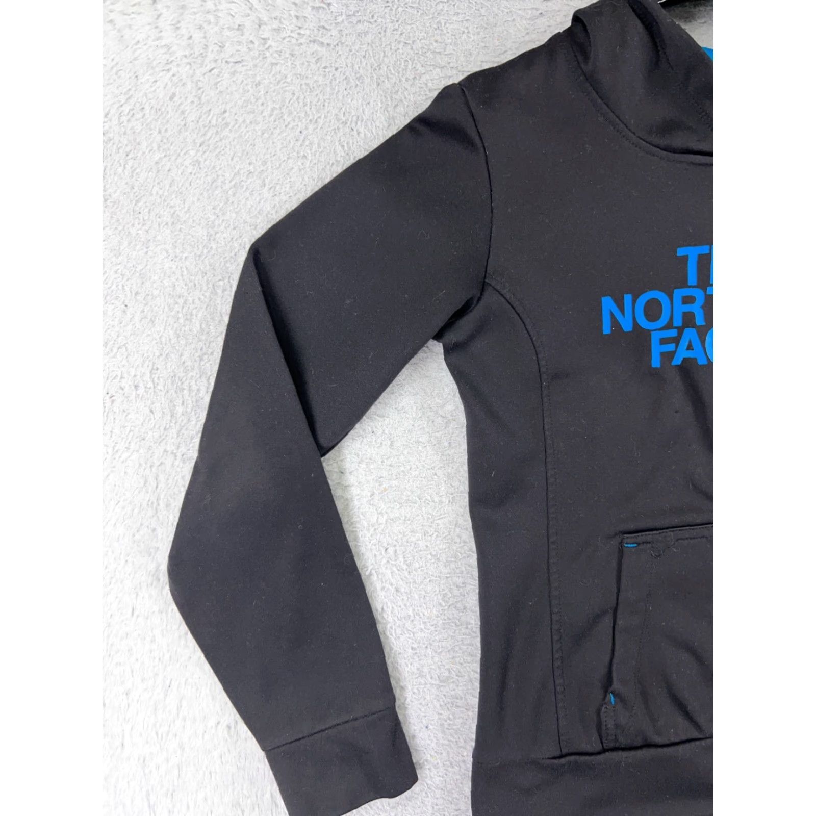 The North Face The North Face Hoodie Women XS Black - Hooded, Pockets, Lightweight 100% Polyester Sweatshirt? Size XS / US 0-2 / IT 36-38 - 6 Thumbnail