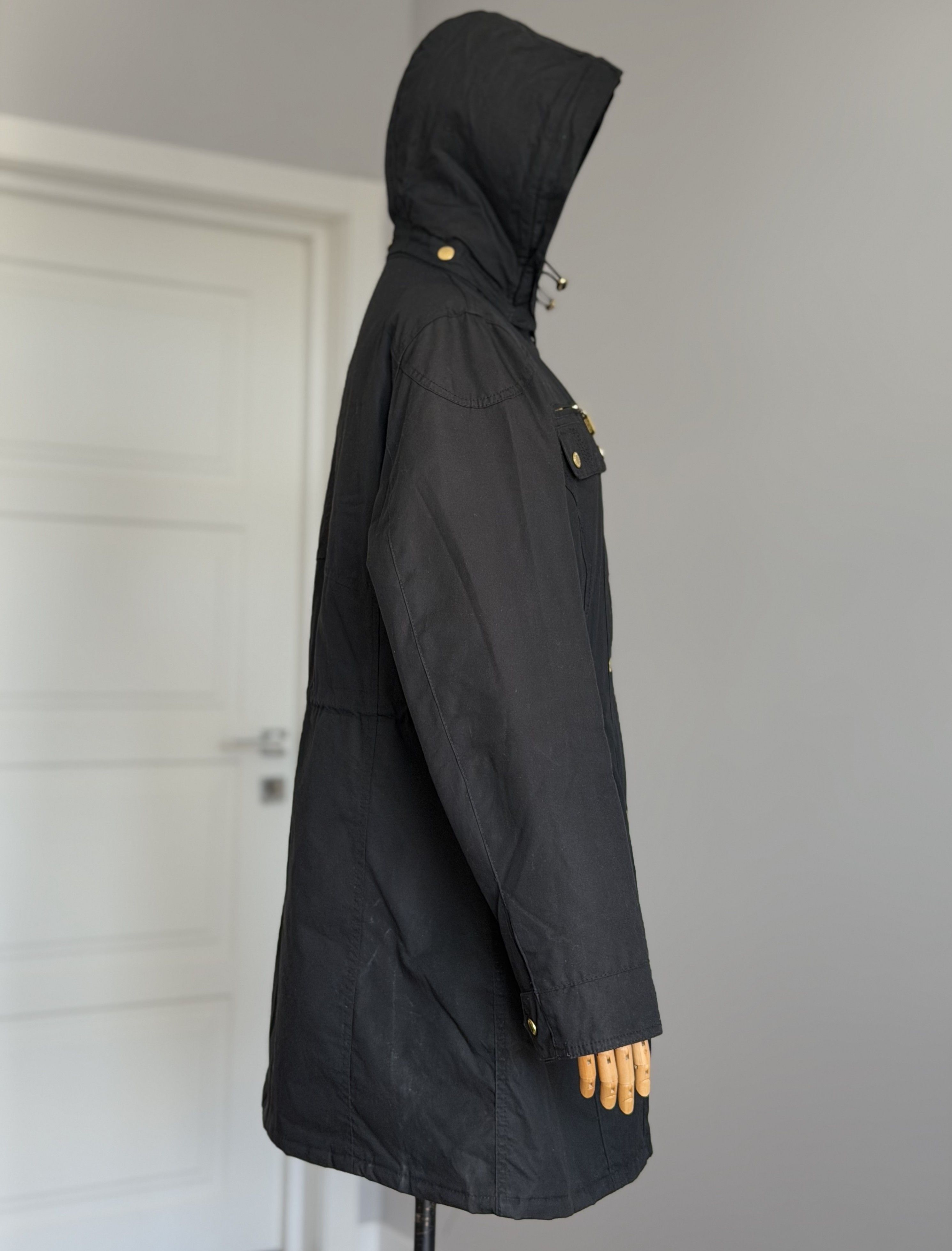 Barbour BARBOUR International SLIPSTREAM Wax Women's Hooded Jacket Size XL / US 12-14 / IT 48-50 - 10 Thumbnail