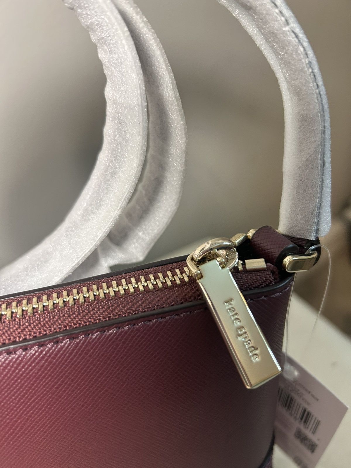 Kate Spade Kate Spade Burgundy Crossbody Bag Pink and Purple Glitter Size ONE SIZE - 4 Thumbnail