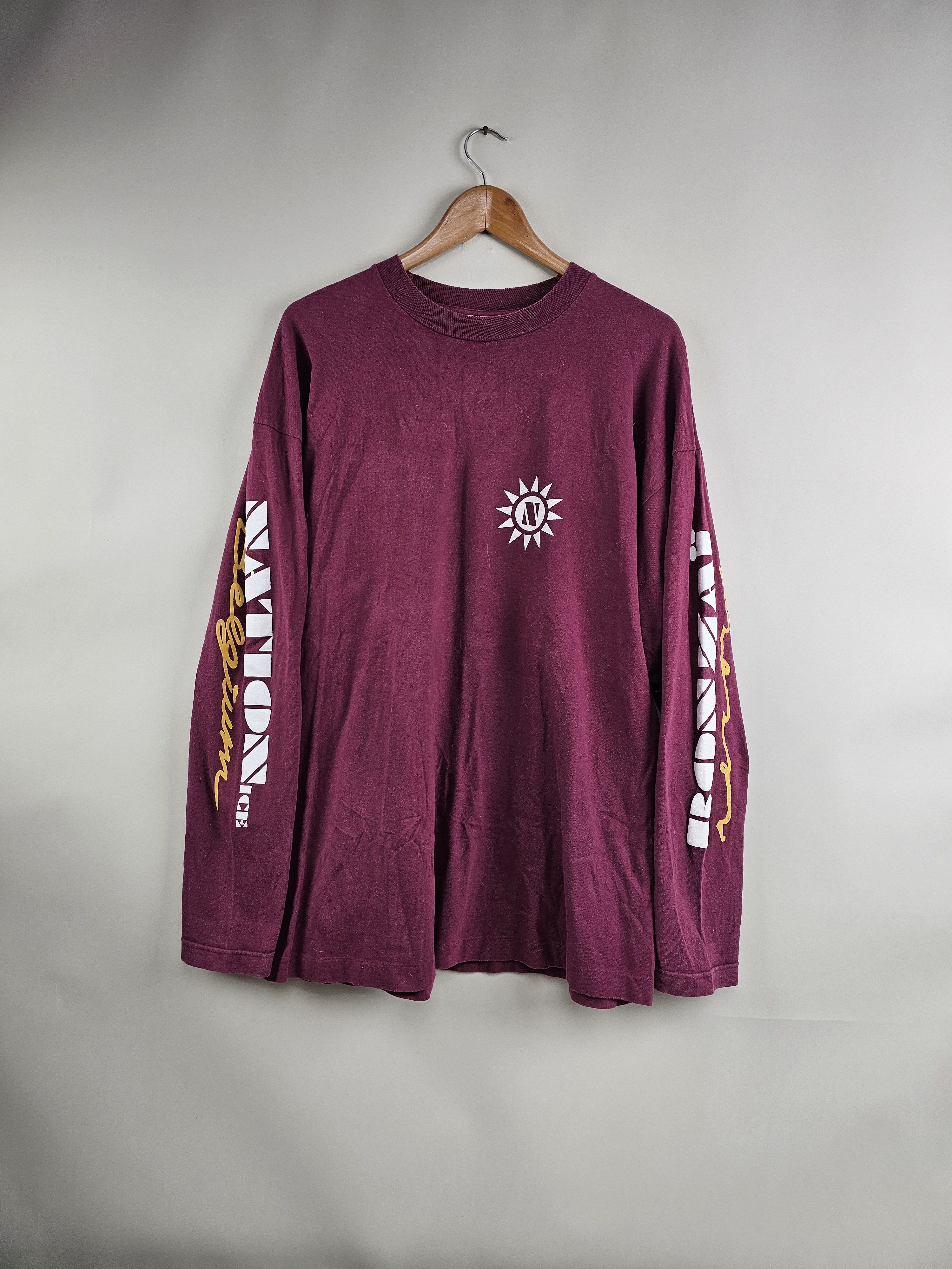 Band Tees × Thunderdome × Vintage 1993 Bonzaï Records Long Sleeve 90s Techno Gabber XL Size US XL / EU 56 / 4 - 8 Thumbnail