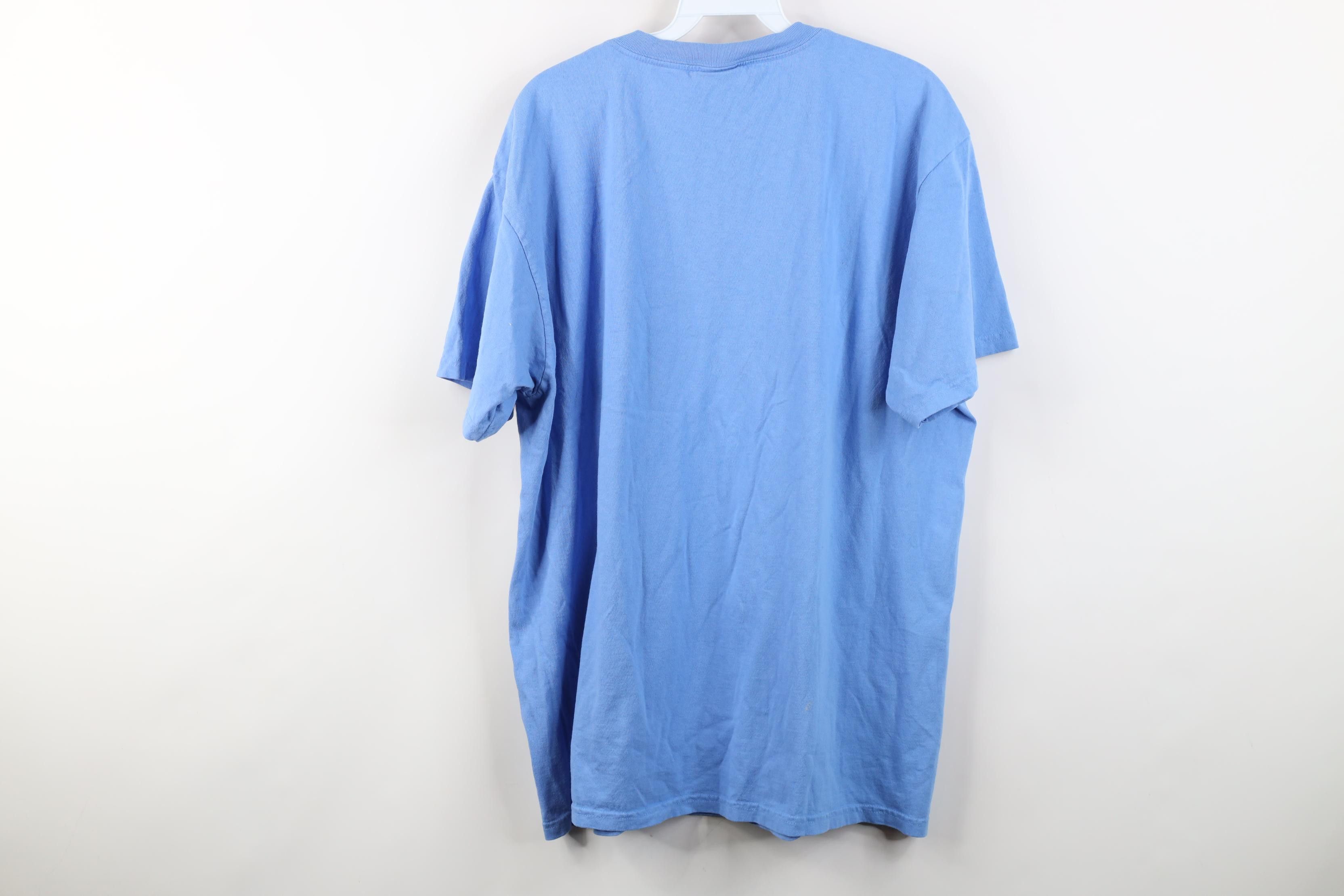 Polo Ralph Lauren Deadstock Vintage 90s Ralph Lauren Monogram T-Shirt Blue Size US L / EU 52-54 / 3 - 12 Thumbnail