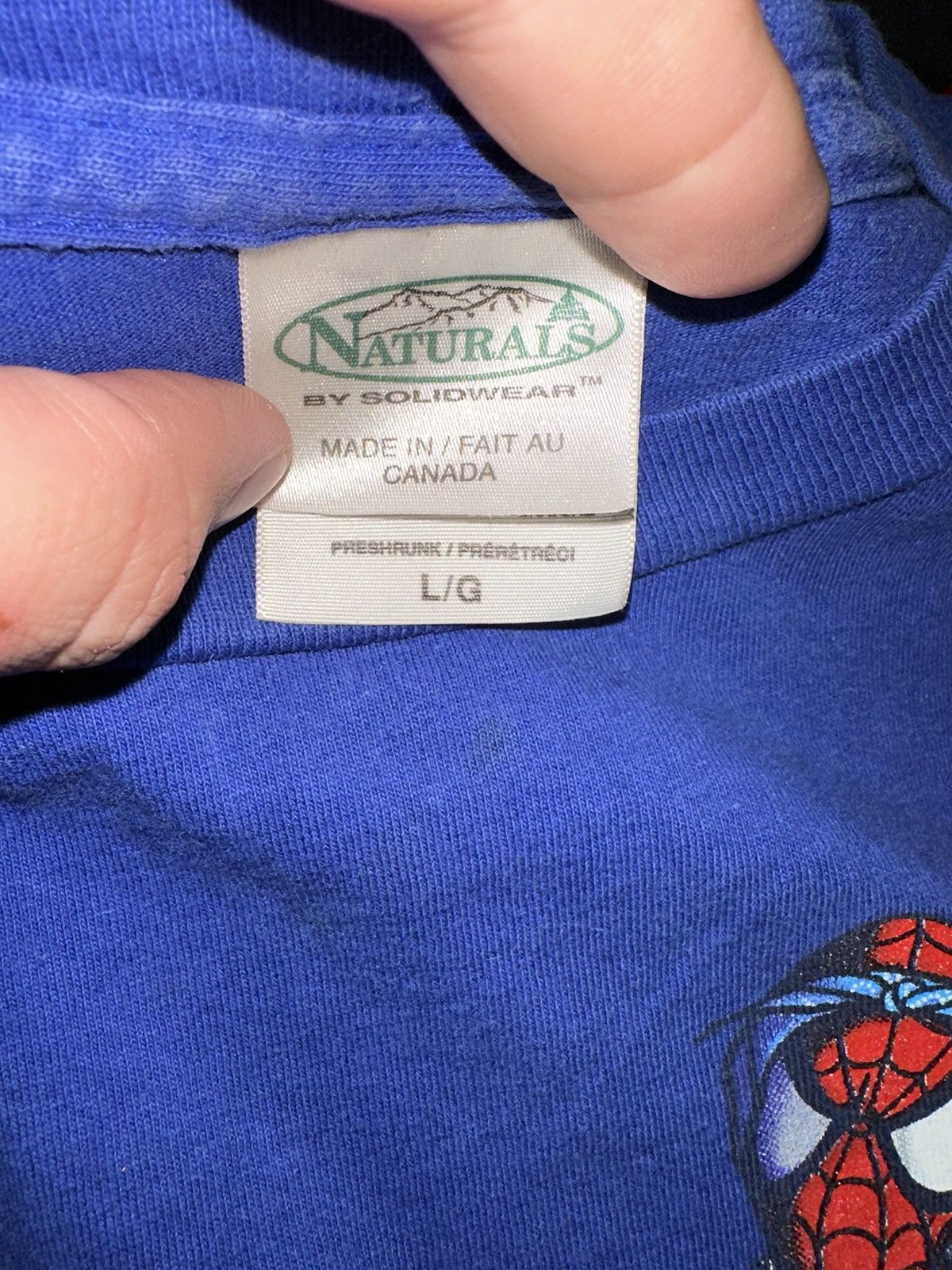 Marvel Comics Vintage Spidey Shirt Y2K Marvel Street Bike Spider Man Grail Size US L / EU 52-54 / 3 - 6 Thumbnail