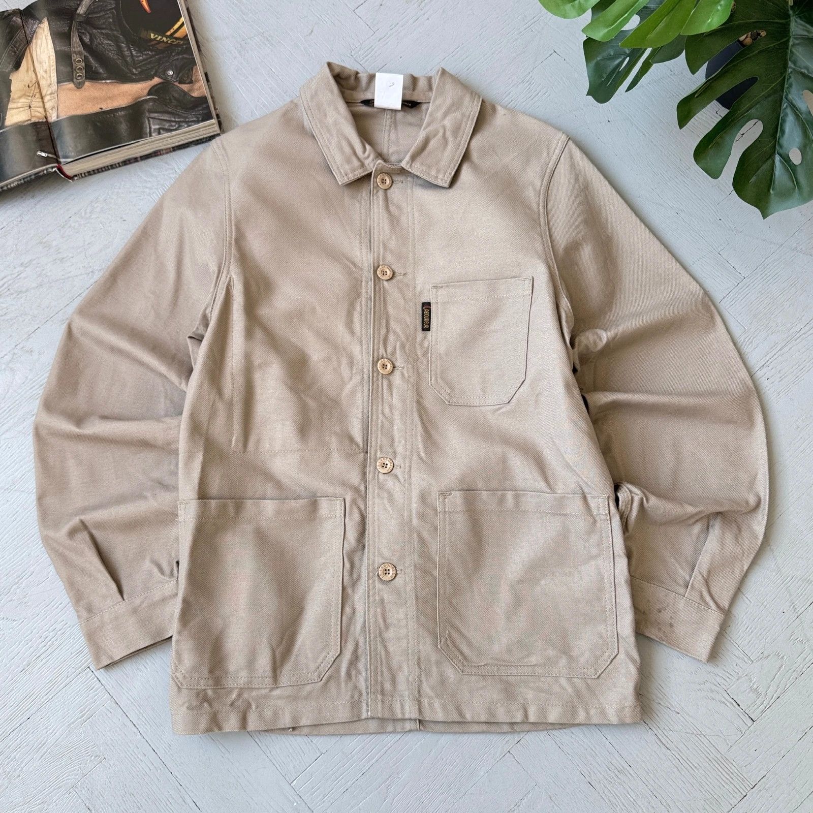 Le Laboureur Le Laboureur Work Jacket French Made Size US S / EU 44-46 / 1 - 1 Thumbnail