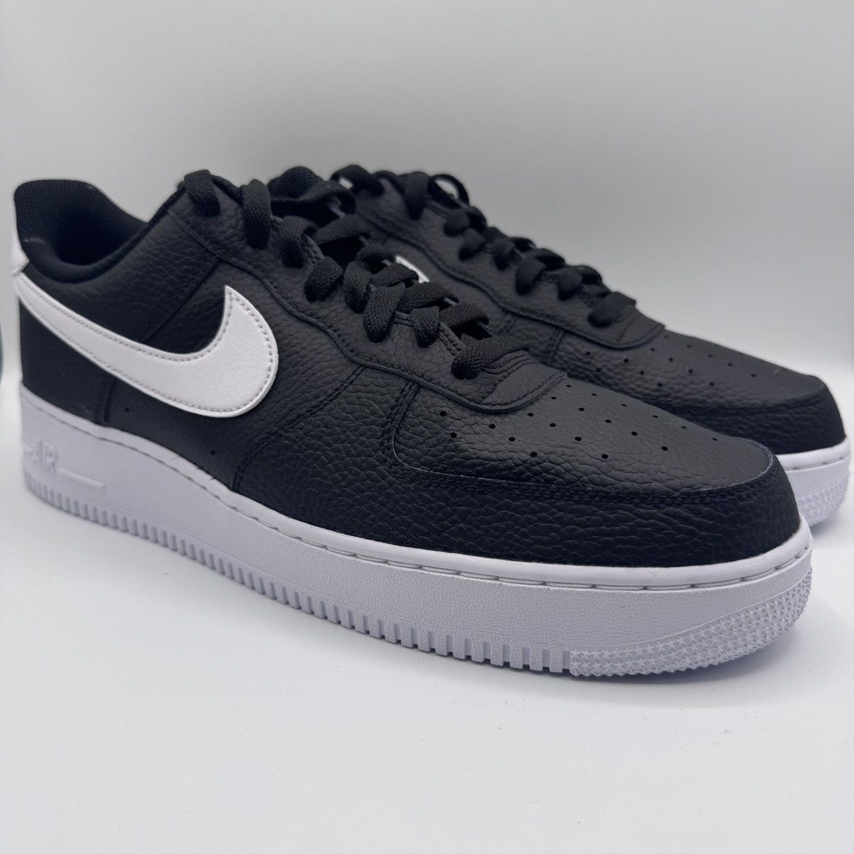 Nike Nike Air Force 1 '07 Men’s Size 12 Black/White CT2302-002 Size US 12 / EU 45 - 1 Thumbnail