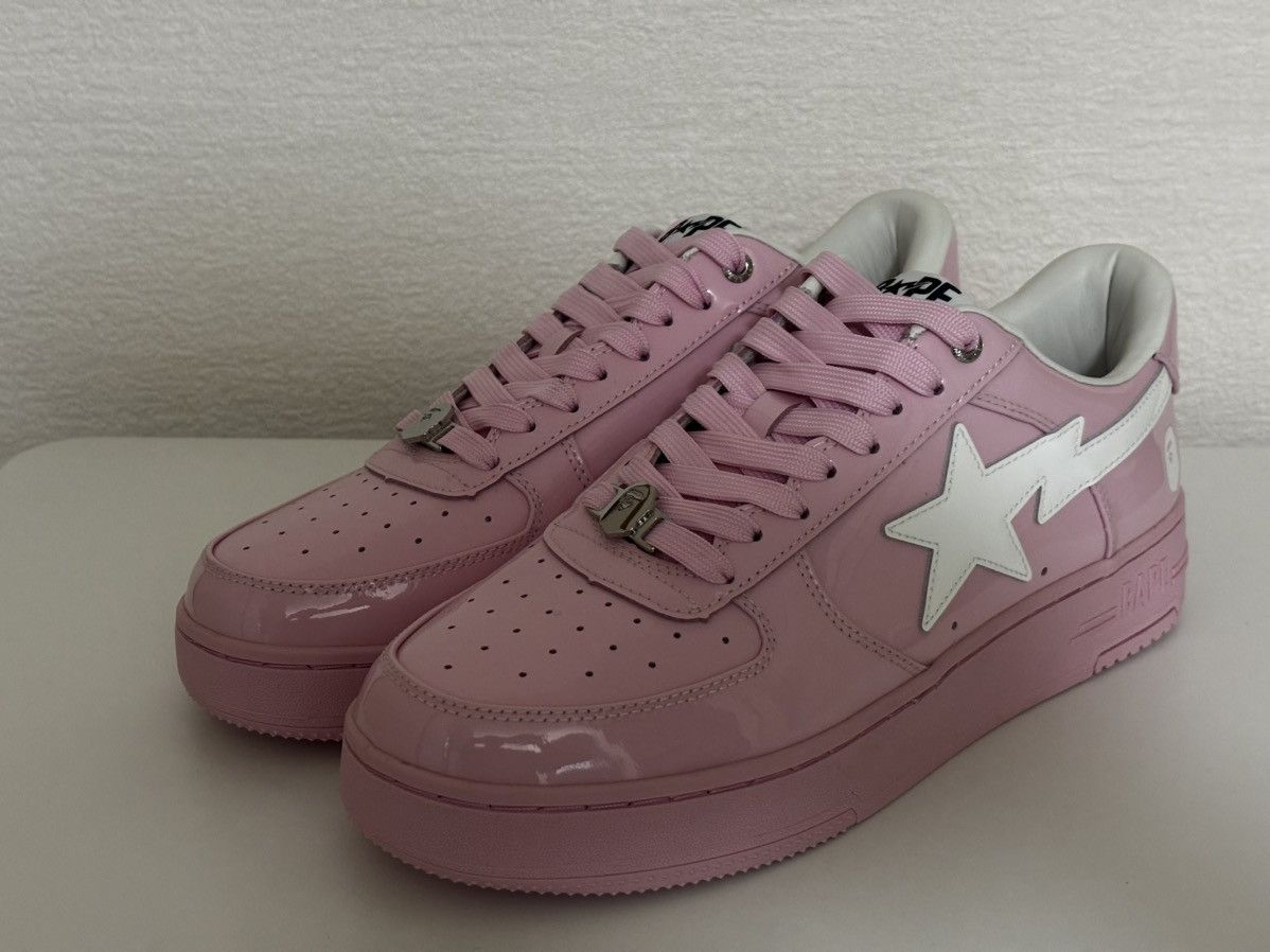 Bape Authentic ape bape bape sta #2 pink 10 new bapesta Size US 10 / EU 43 - 2 Thumbnail