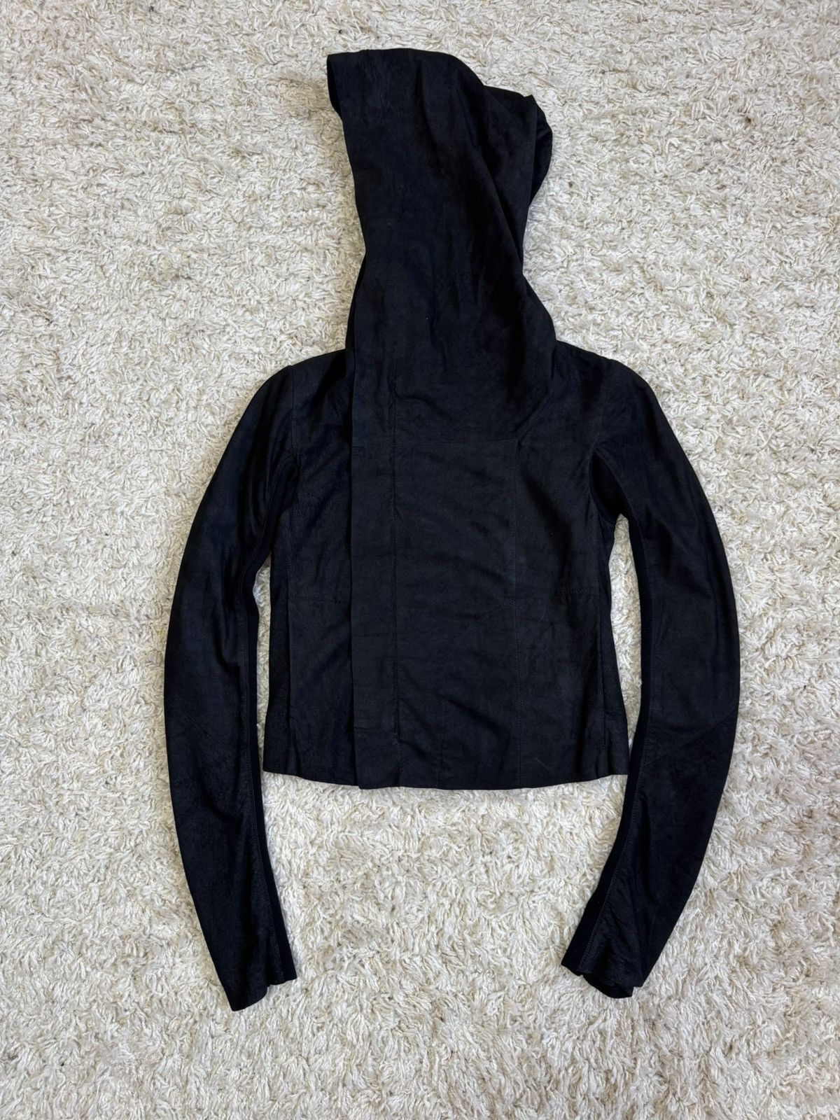 Rick Owens SOLD!Rick Owen’s FW13 Lamb Leather Jacket Size S / US 4 / IT 40 - 1 Thumbnail