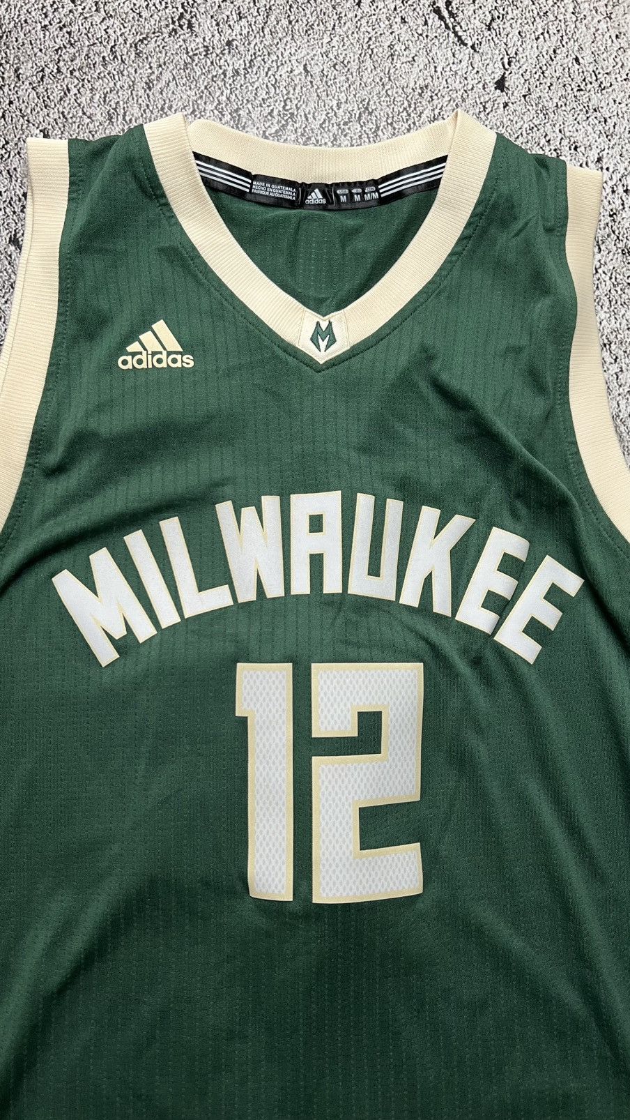 Adidas Milwaukee Bucks NBA Jabari Parker adidas vintage jersey Size US M / EU 48-50 / 2 - 2 Thumbnail