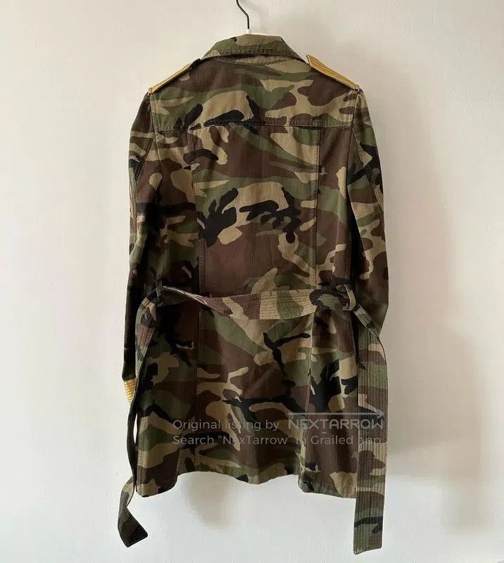Yves Saint Laurent Saint Laurent Army Green Cotton Jacket . Size M / US 6-8 / IT 42-44 - 1 Thumbnail