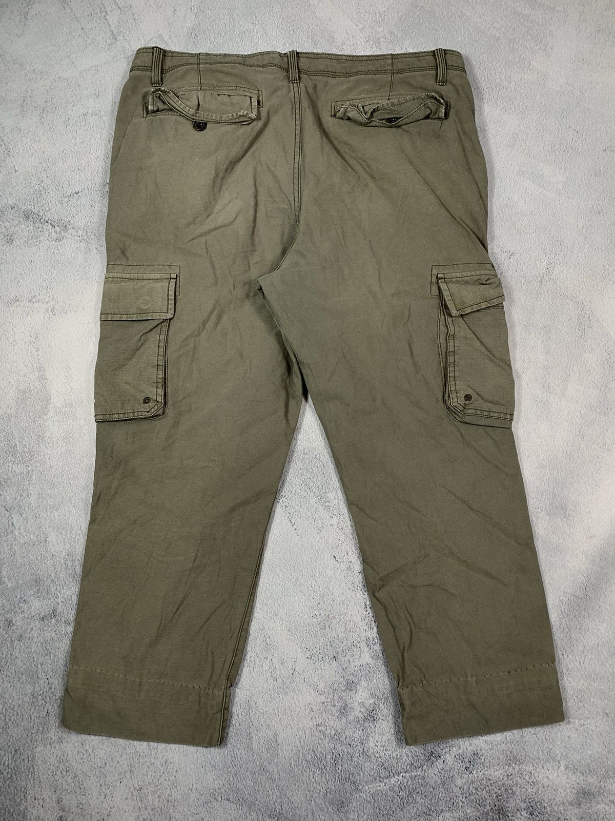 Vintage Vintage Y2K cargo faded wide pants outdoor style size 38 Size US 38 / EU 54 - 7 Thumbnail