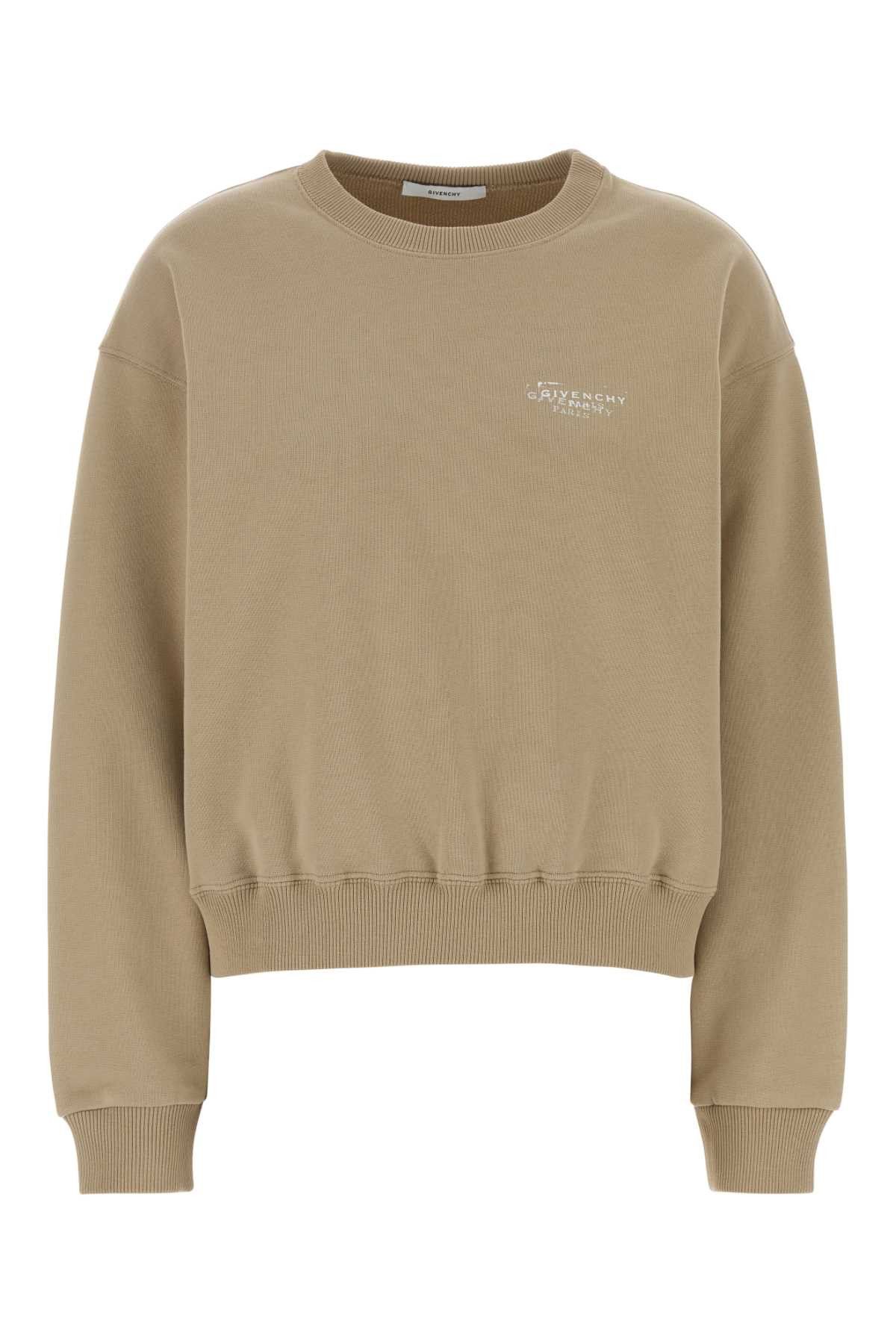 Givenchy Beige Cotton Sweatshirt Size XS / US 0-2 / IT 36-38 - 1 Thumbnail