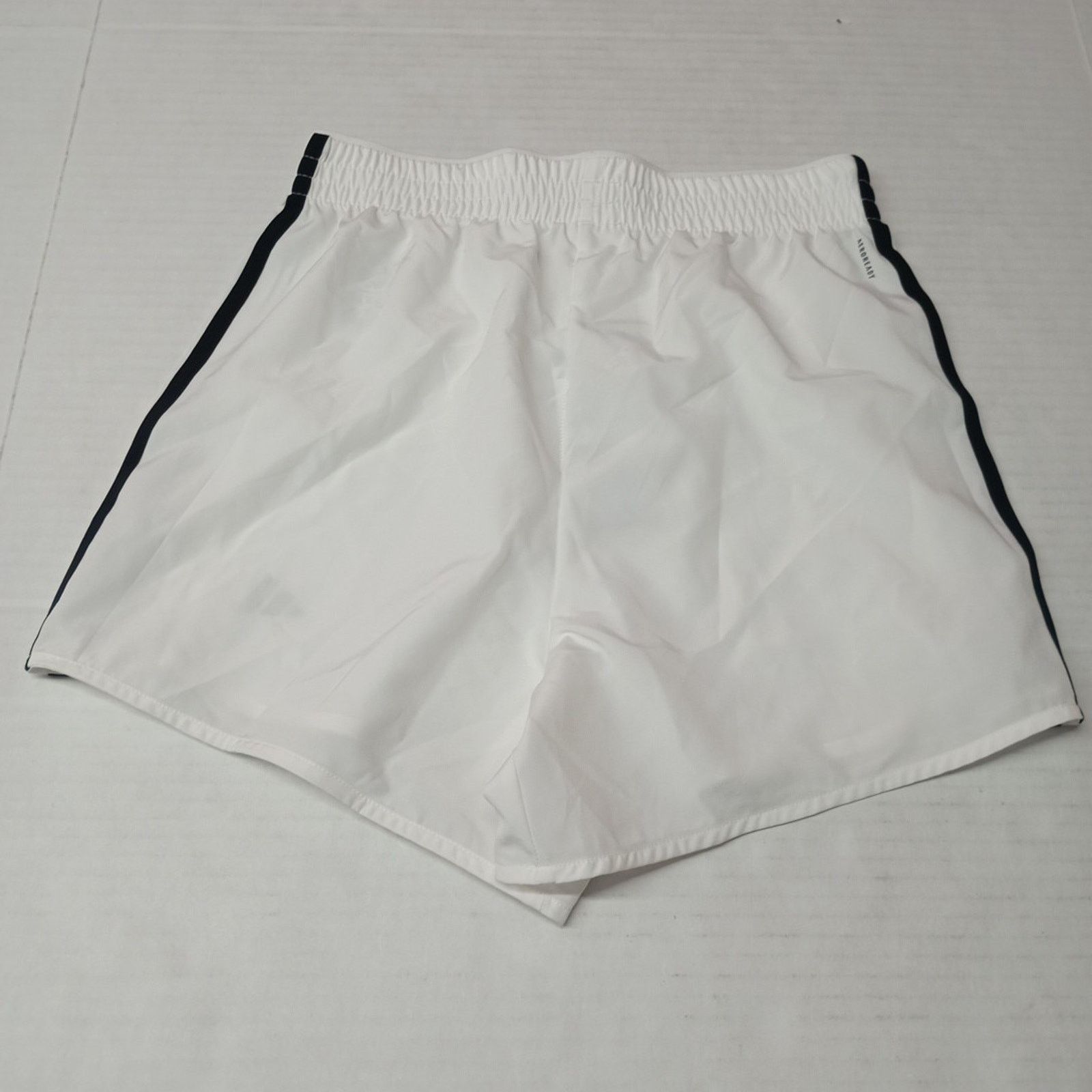 Adidas adidas 3 Stripes Shorts High Rise White Aeroready Women's XS Size 26" / US 2 / IT 38 - 6 Thumbnail