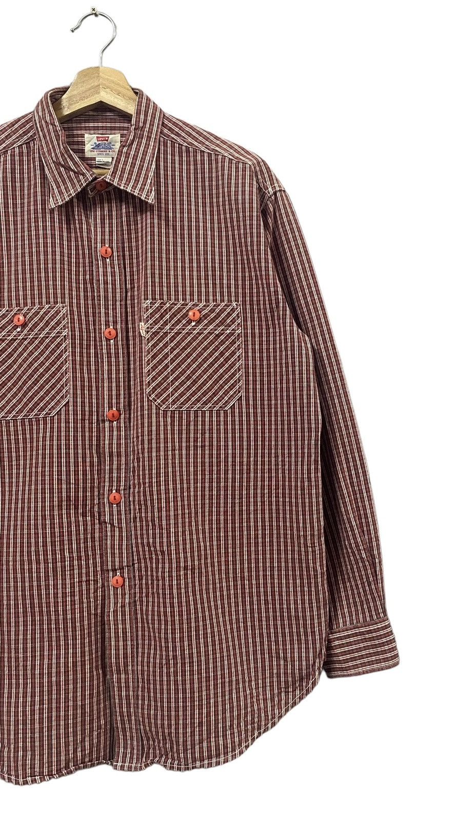 Levi's Levi’s Button Shirt Size US XL / EU 56 / 4 - 2 Thumbnail