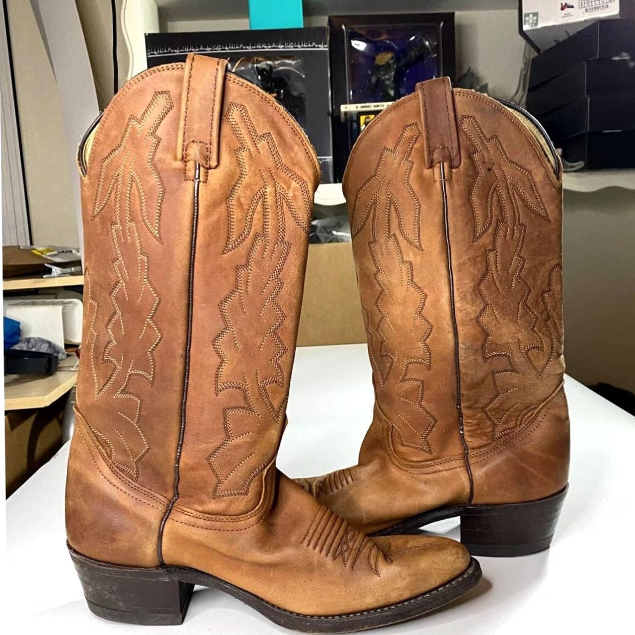 Dan Post Dan Post Marlboro Leather Western Boots Men's 7.5D Size US 8 / EU 41 - 5 Thumbnail