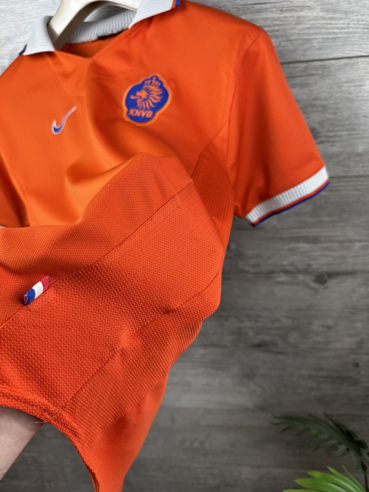 Nike HOLLAND 1997 1998 HOME SHIRT NEDERLAND FOOTBALL SOCCER NIKE Size US XS / EU 42 / 0 - 15 Thumbnail