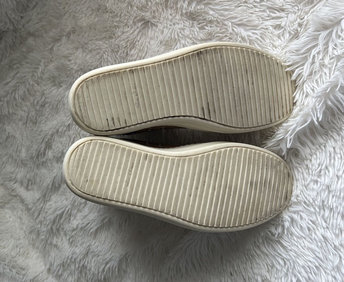 Rick Owens WORN ONCE Rick Owens Mainline Leather Ramones High Size 43 Size US 10 / EU 43 - 6 Thumbnail