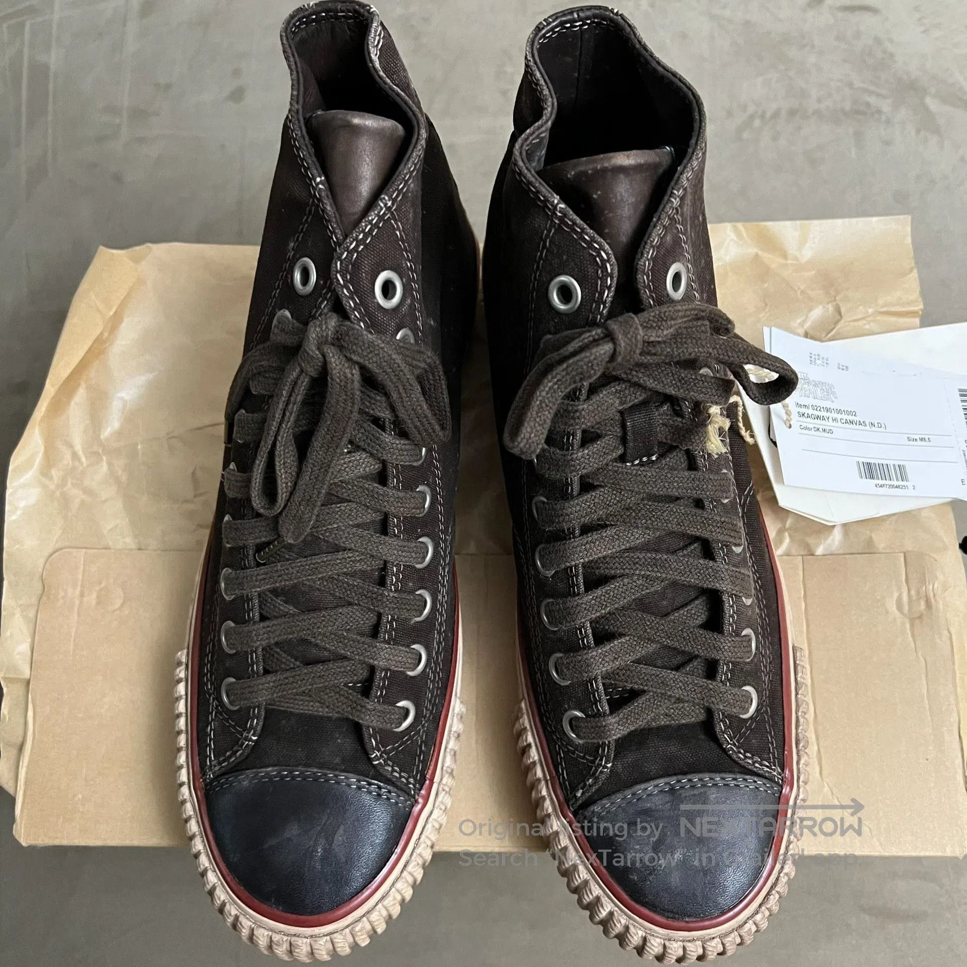 Visvim Visvim 21AW ICT SKAGWAY HI CANVAS. Size US 8.5 / EU 41-42 - 1 Thumbnail