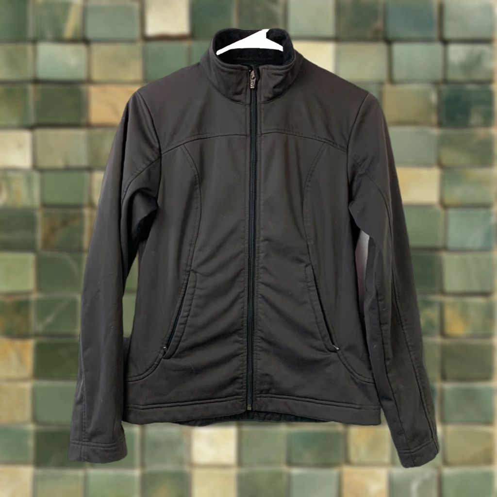 Patagonia Patagonia Jacket Womens Small 28195 Kiwa Black Solid Softshell Jacket Coat Outdoor Casual Autumn Winter 0 Size S / US 4 / IT 40 - 1 Thumbnail