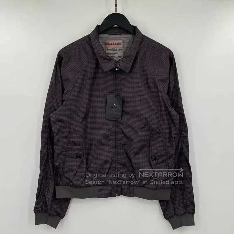 Prada Colorblock Men's Long Sleeve Jacket.