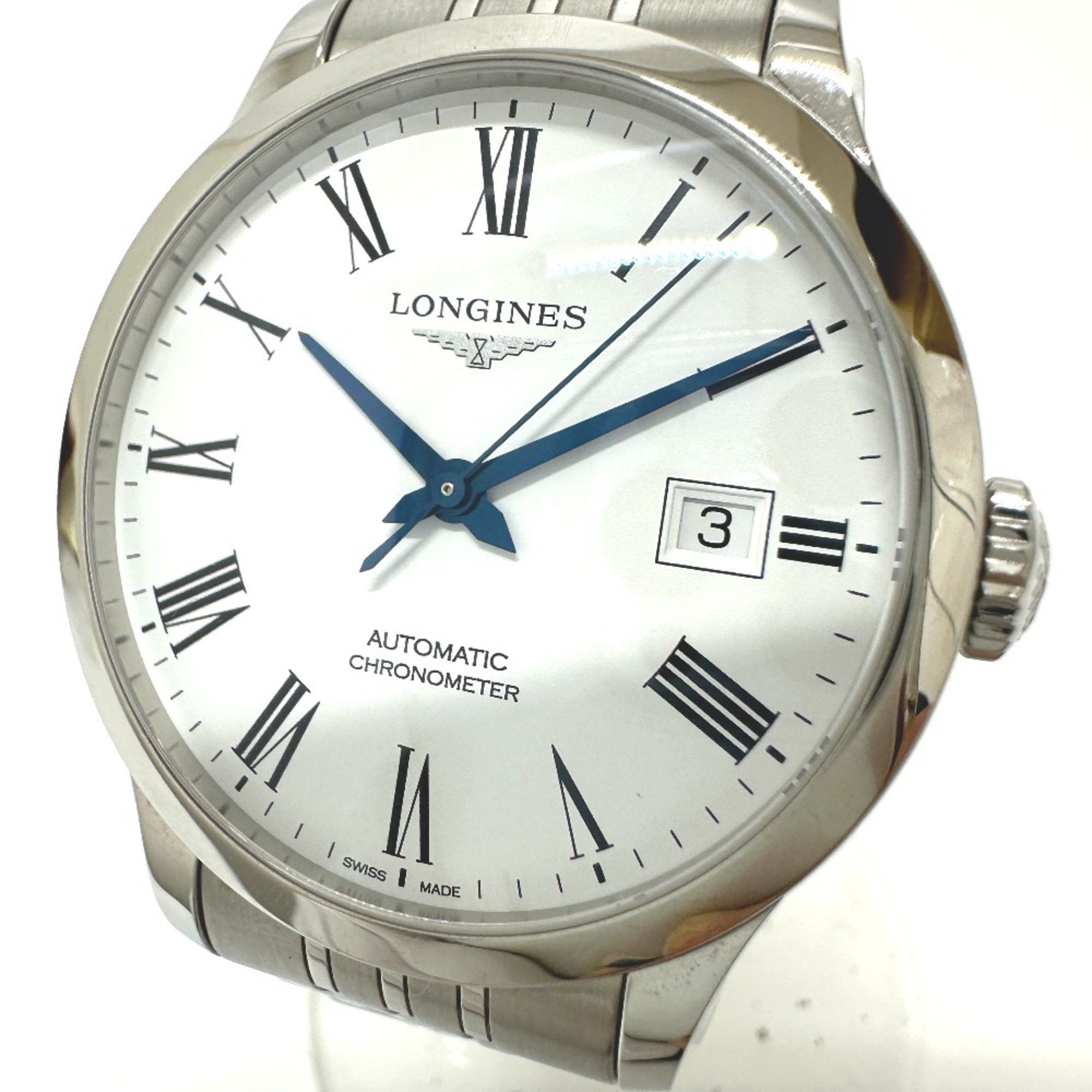 Longines Longines L2.820.4.11.6 watch Automatic date Wristwatch Silver Size ONE SIZE - 1 Thumbnail