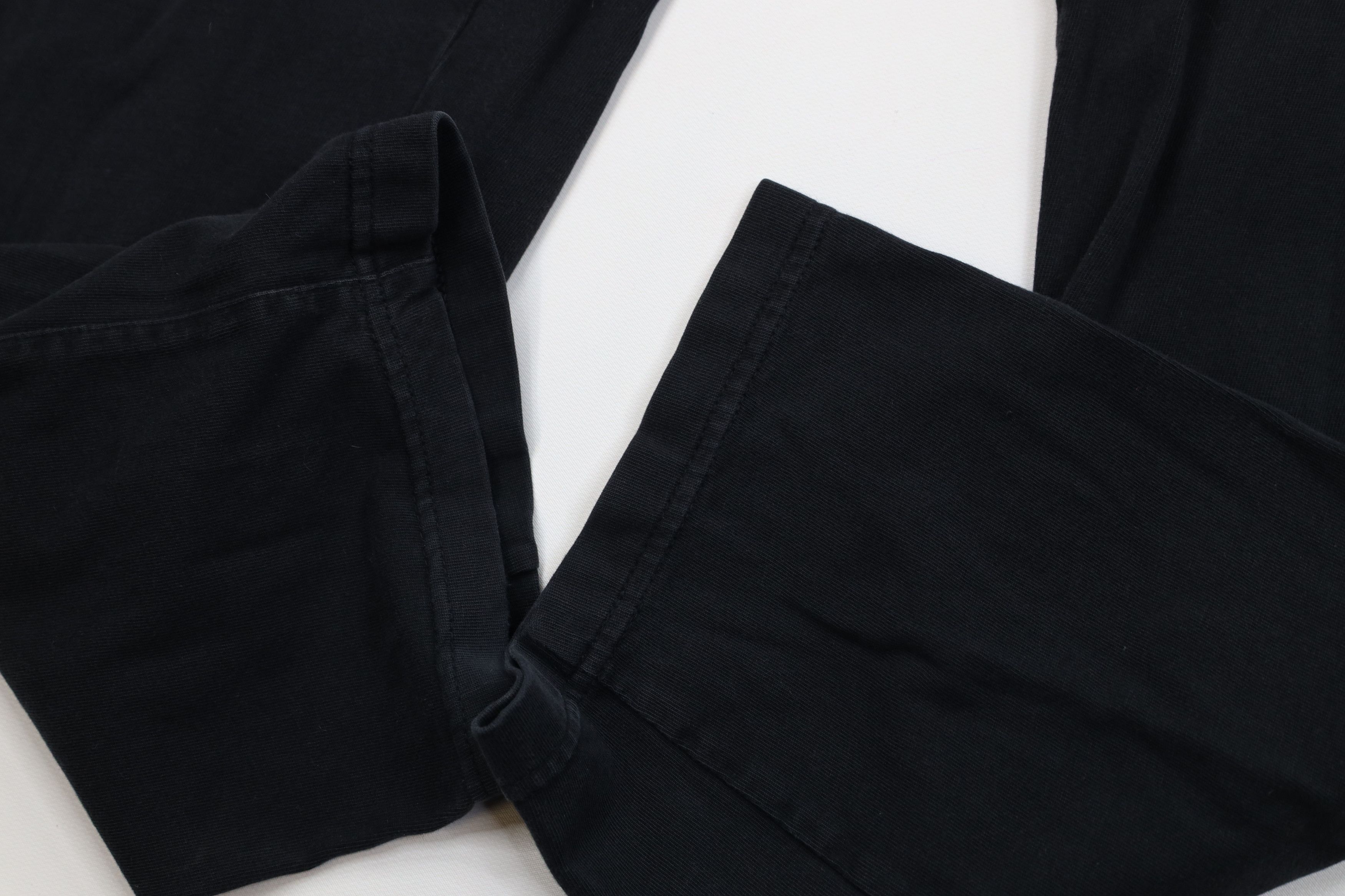 Nike Vintage Y2K Nike Scott Mini Swoosh Sweatpants Black Cotton Size US 38 / EU 54 - 5 Thumbnail